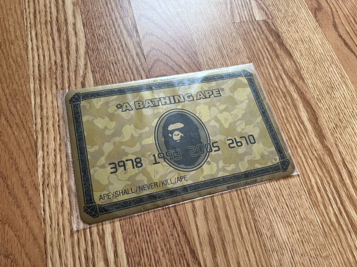 Bape Bape Members Exclusive Mouse Pad- NEW Size ONE SIZE - 1 Preview