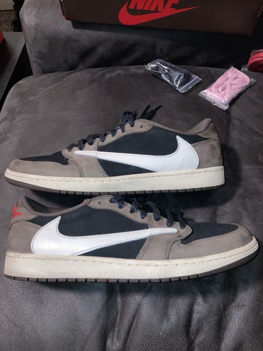 Travis scott jordan 1 on sale grailed