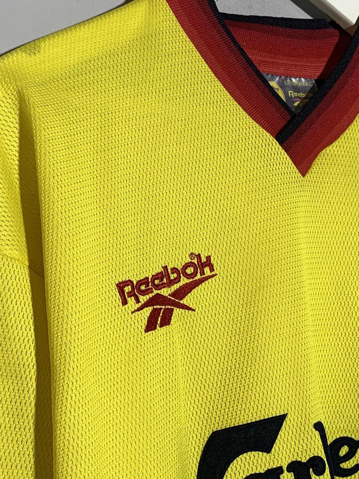 Reebok Liverpool 1997/98 Reebok Vintage Y2k Football Shirt Size US L / EU 52-54 / 3 - 3 Thumbnail