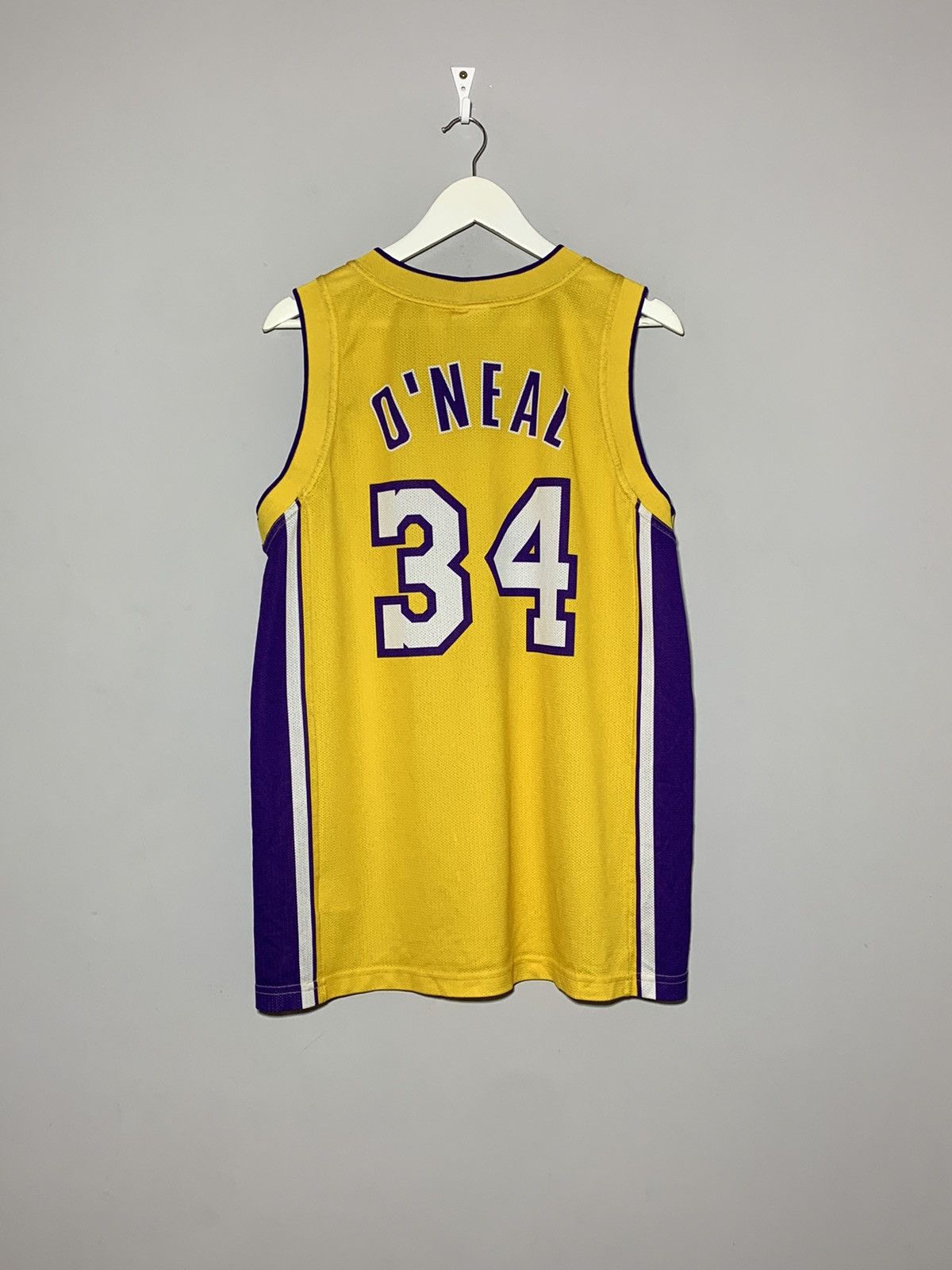 Champion × NBA #34 O’neal L.A Lakers Champion Vintage NBA Y2k Jersey Size US L / EU 52-54 / 3 - 7 Thumbnail