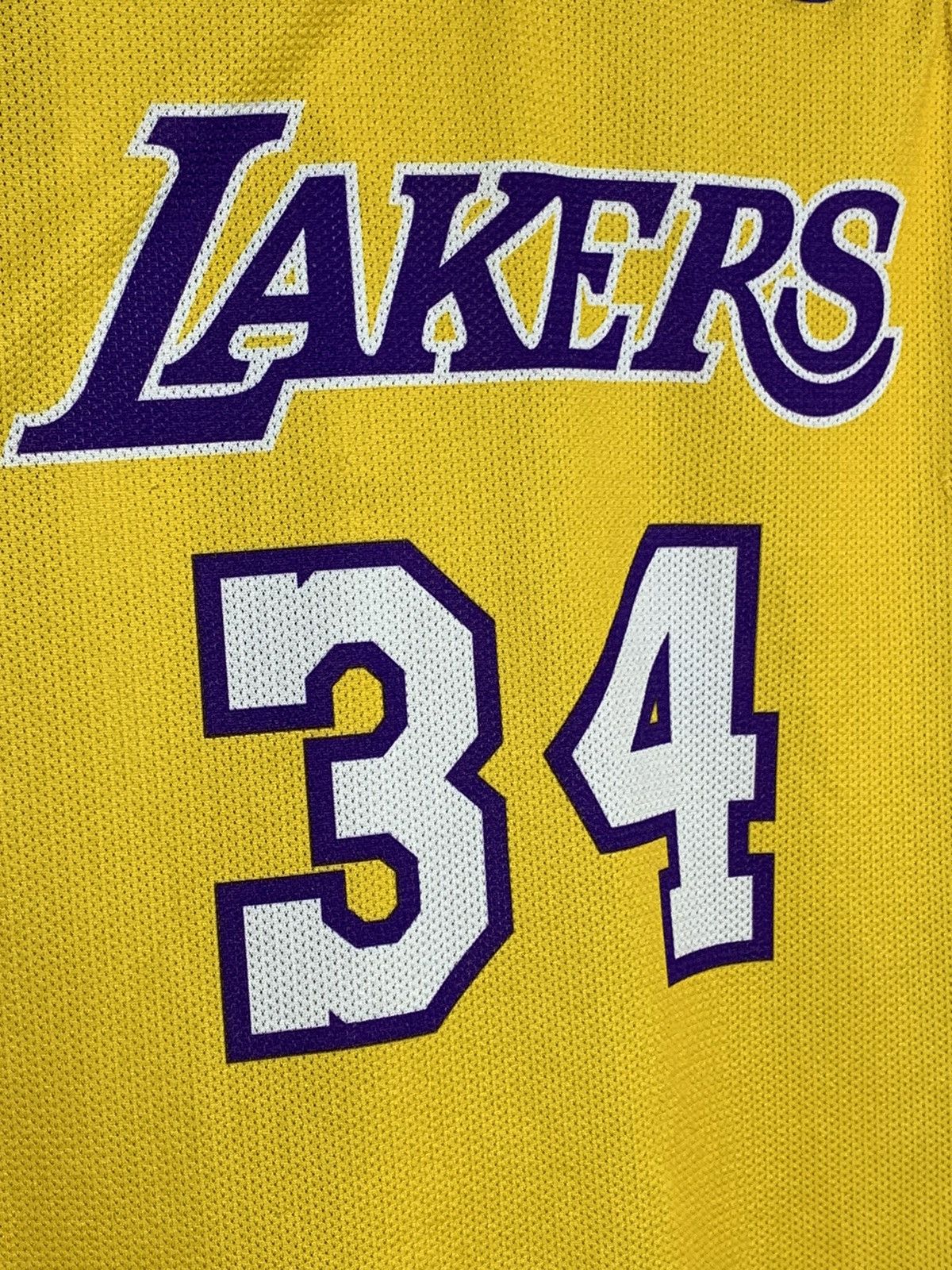 Champion × NBA #34 O’neal L.A Lakers Champion Vintage NBA Y2k Jersey Size US L / EU 52-54 / 3 - 5 Thumbnail