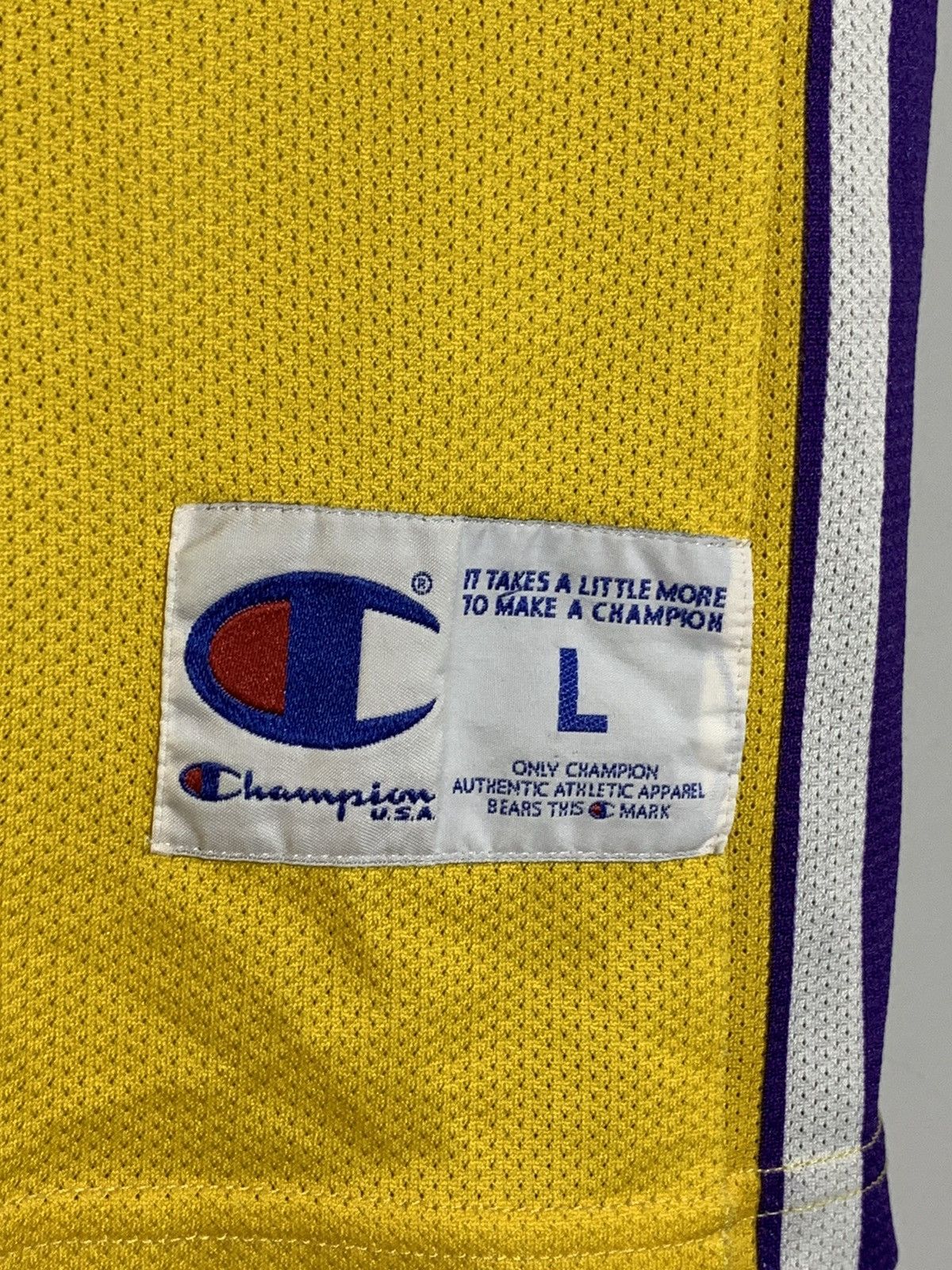 Champion × NBA #34 O’neal L.A Lakers Champion Vintage NBA Y2k Jersey Size US L / EU 52-54 / 3 - 6 Thumbnail