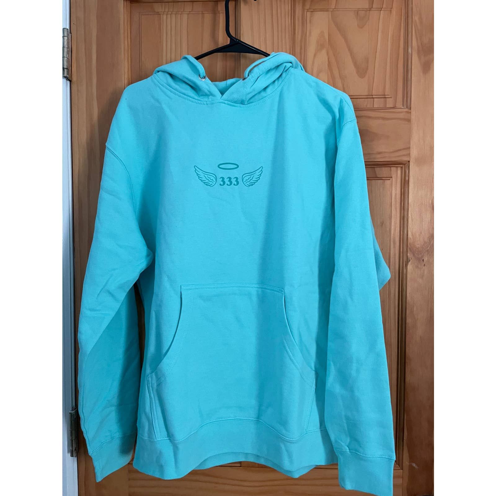 Yours Truly Clothing by Phora 333 Numbers Hoodie Medium