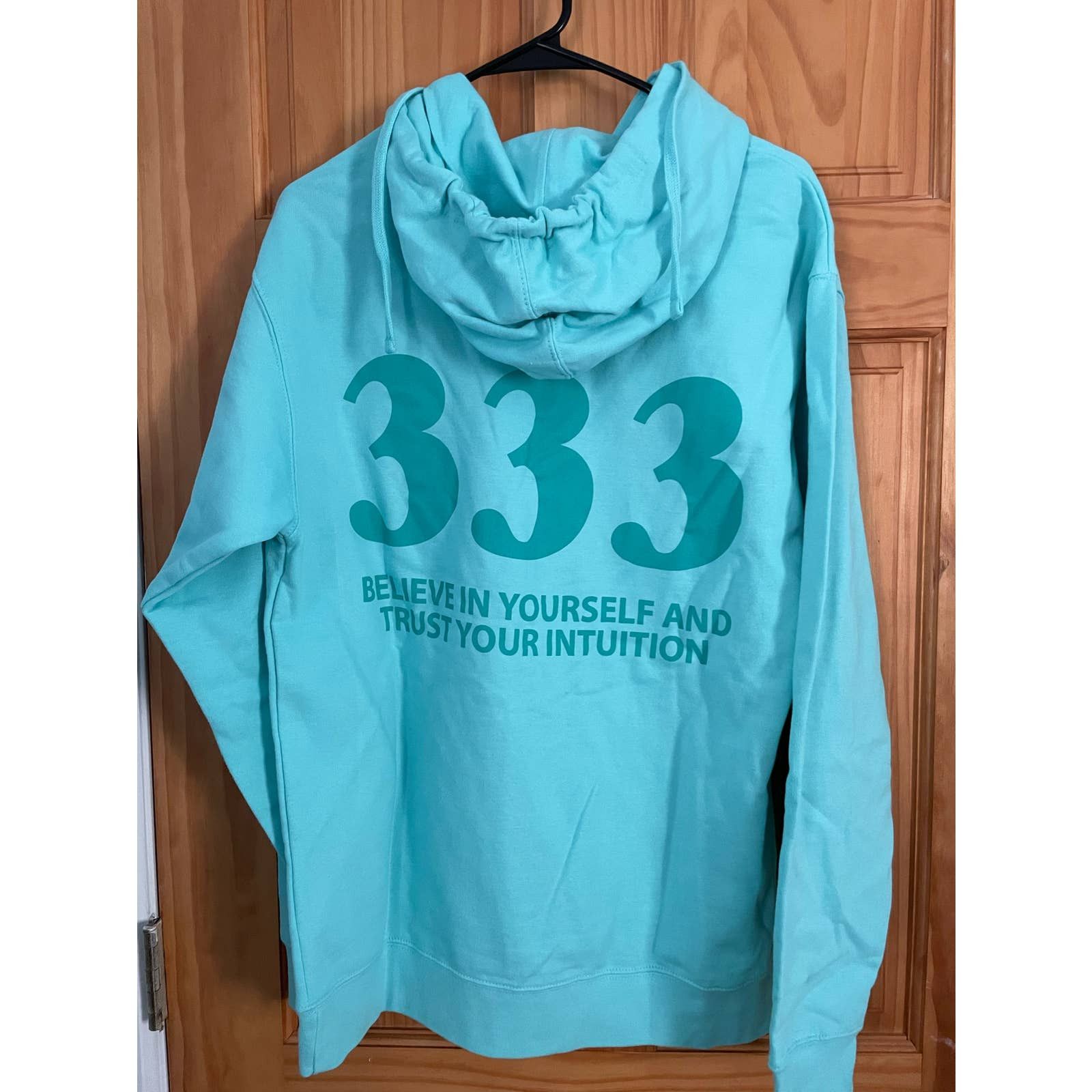 Yours Truly Clothing by Phora 333 Numbers Hoodie Medium