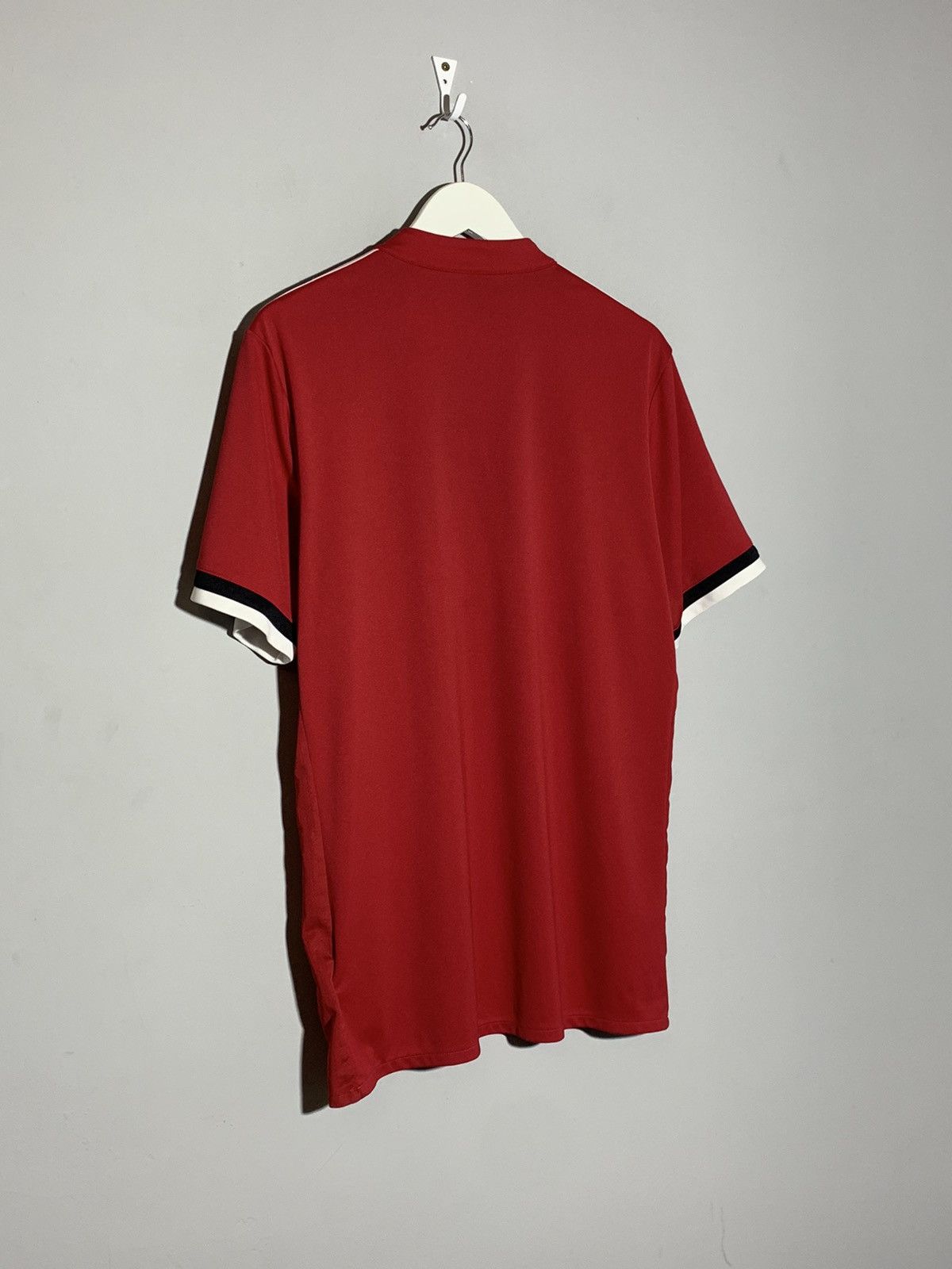 Adidas Manchester United Adidas 2017/18 Y2k Football Shirt Size US L / EU 52-54 / 3 - 7 Thumbnail