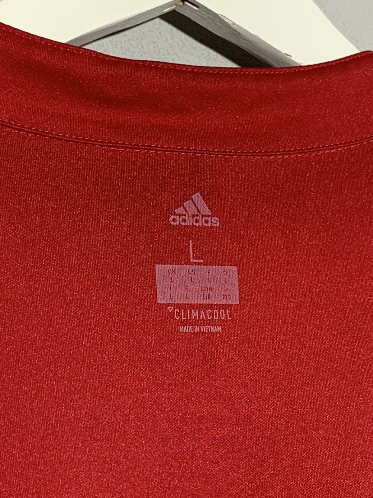 Adidas Manchester United Adidas 2017/18 Y2k Football Shirt Size US L / EU 52-54 / 3 - 8 Thumbnail