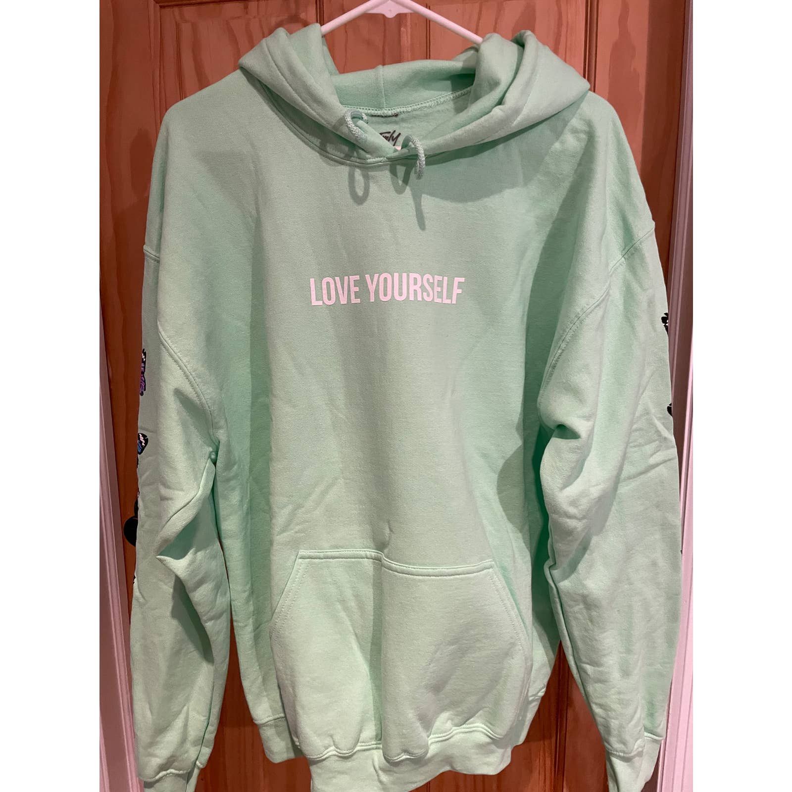 Yours Truly Clothing by Phora Broken Butterfly Hoodie large