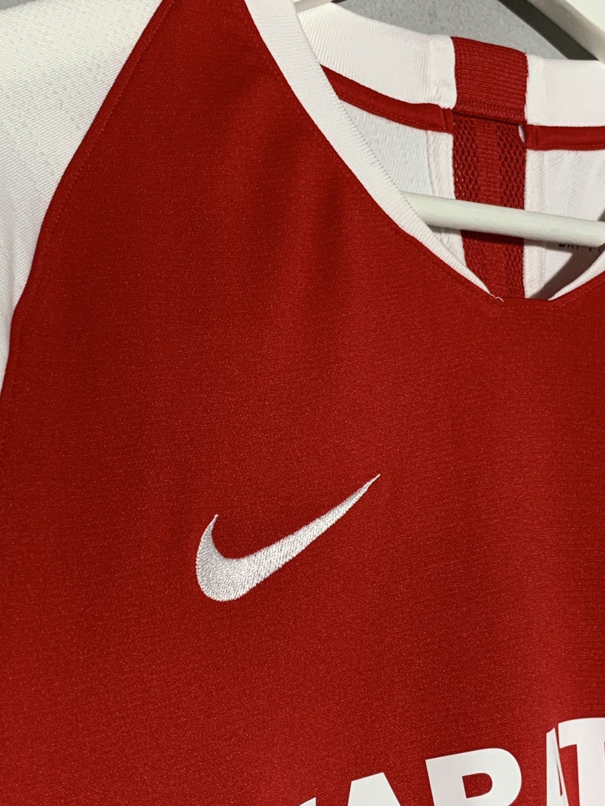 Nike FC Sevilla Nike 2019/20 Home Y2k Streetwear Football Shirt Size US L / EU 52-54 / 3 - 5 Thumbnail