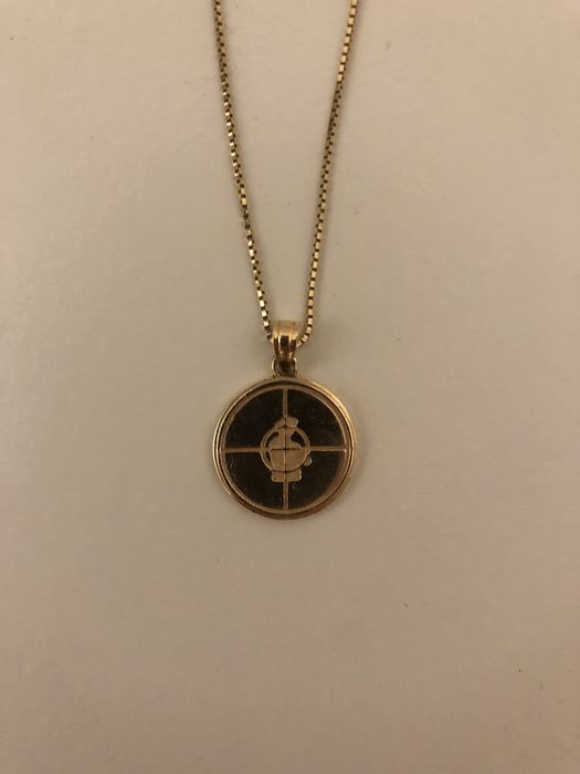 Supreme Supreme Undercover/Public Enemy 14K Gold Pendant | Grailed