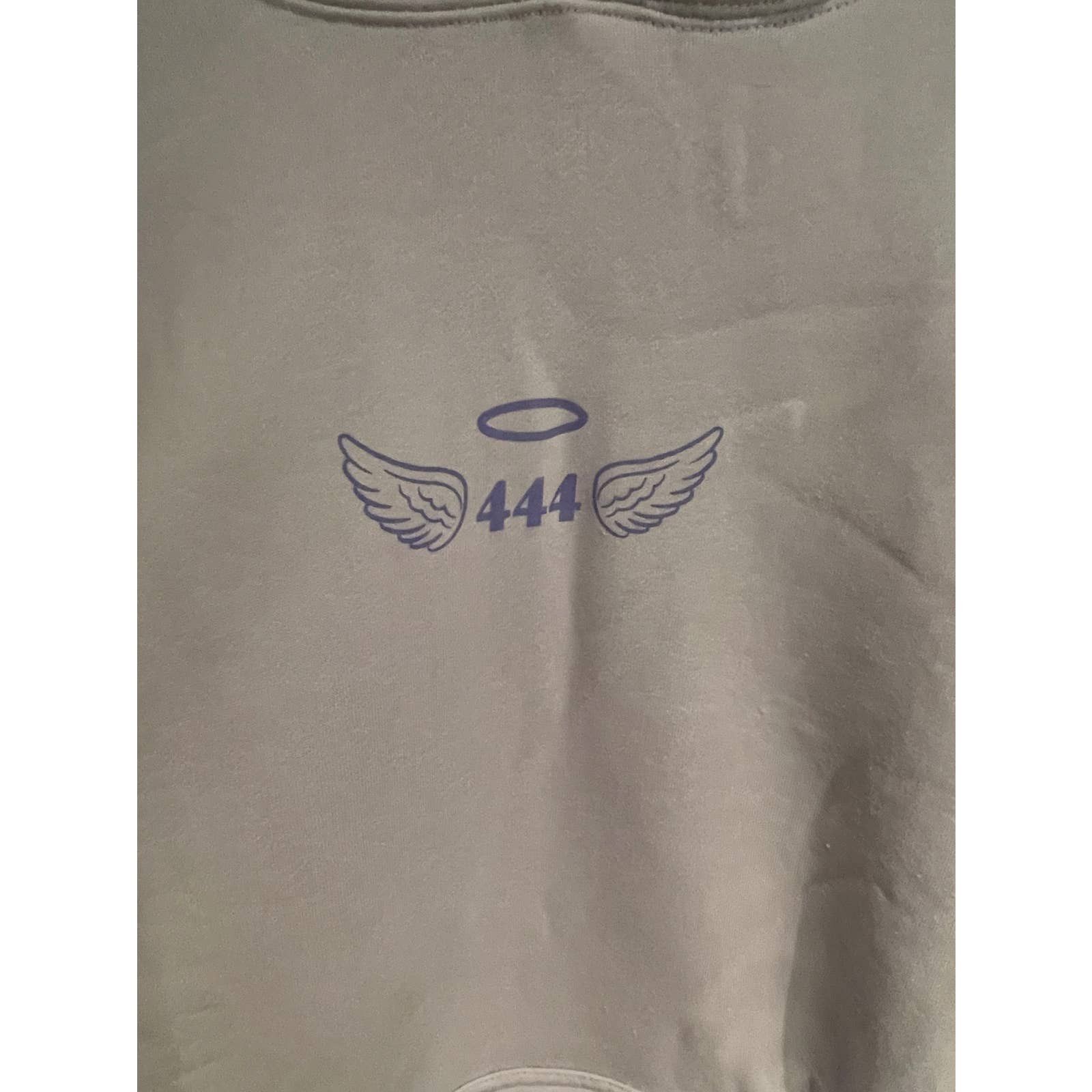 Yours Truly Clothing by Phora 444 Angels numbers Hoodie L