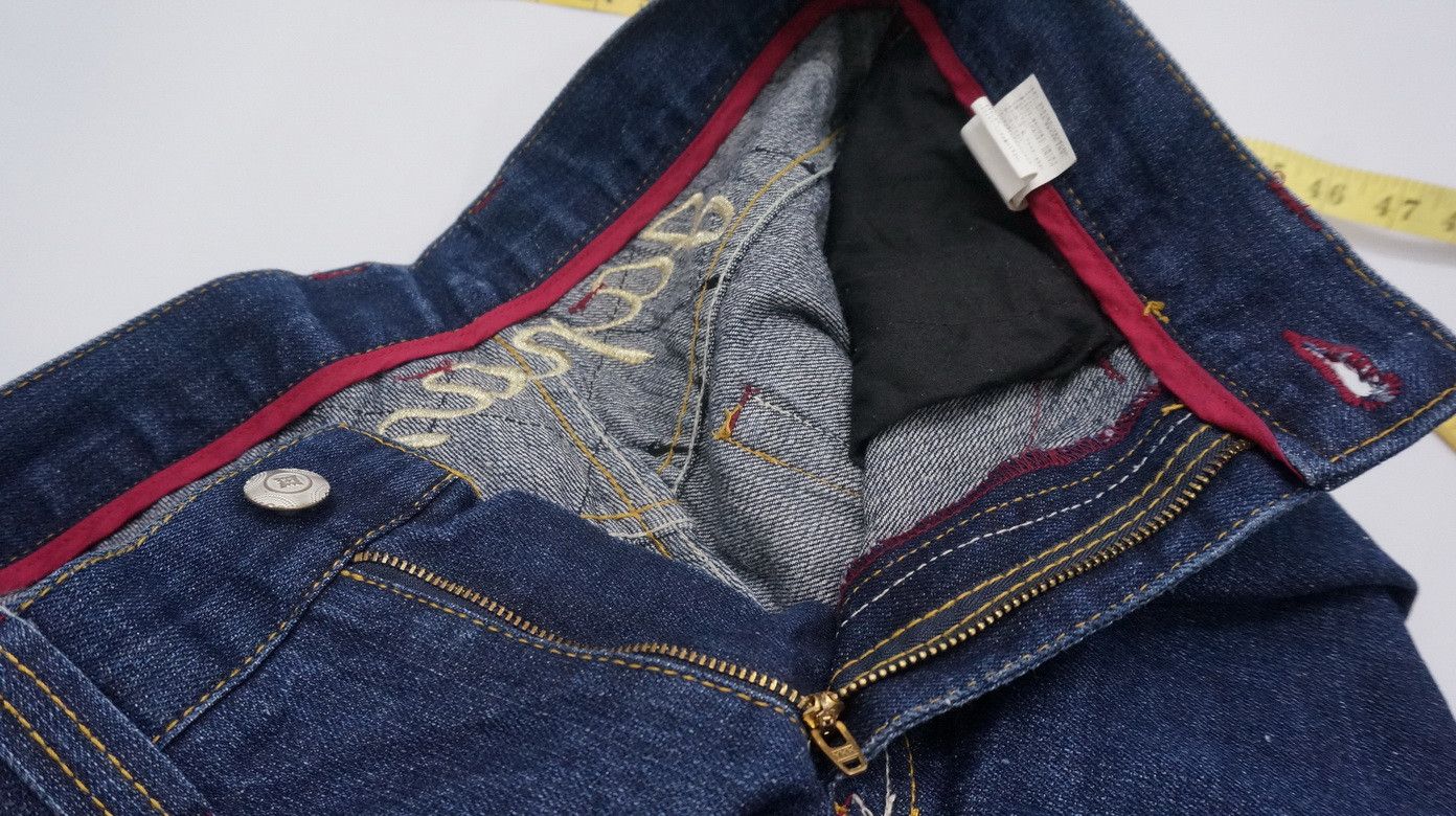 Japanese Brand FUJIN & RAIJIN Sukajan Japan Embroidered Shorts Denim Size US 32 / EU 48 - 12 Thumbnail