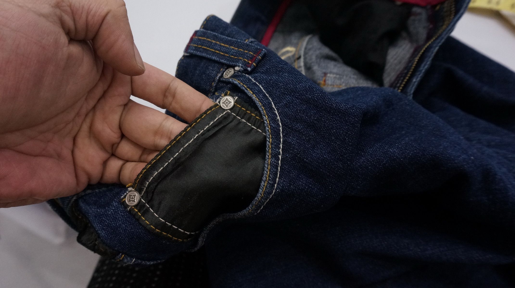 Japanese Brand FUJIN & RAIJIN Sukajan Japan Embroidered Shorts Denim Size US 32 / EU 48 - 15 Thumbnail