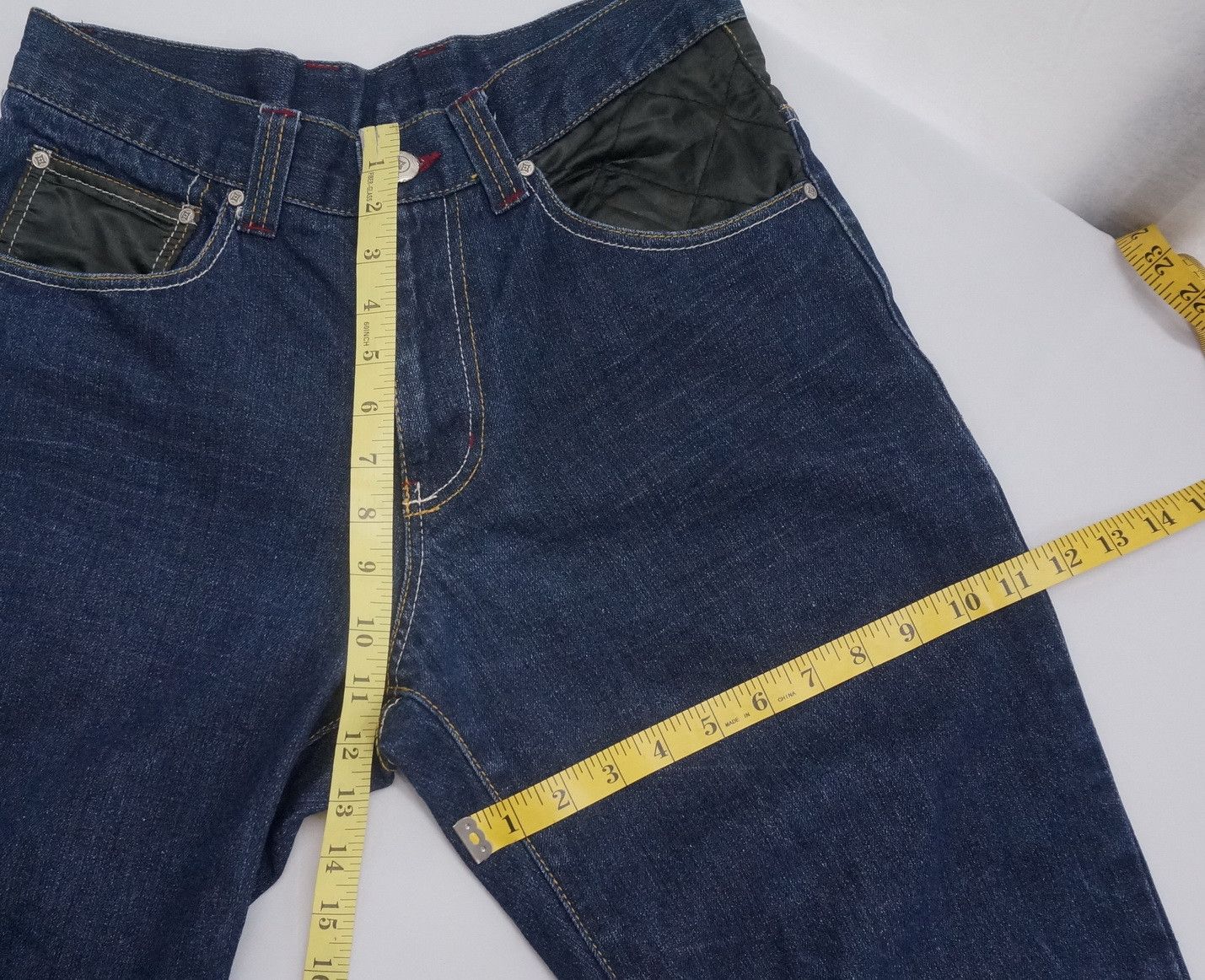 Japanese Brand FUJIN & RAIJIN Sukajan Japan Embroidered Shorts Denim Size US 32 / EU 48 - 8 Thumbnail