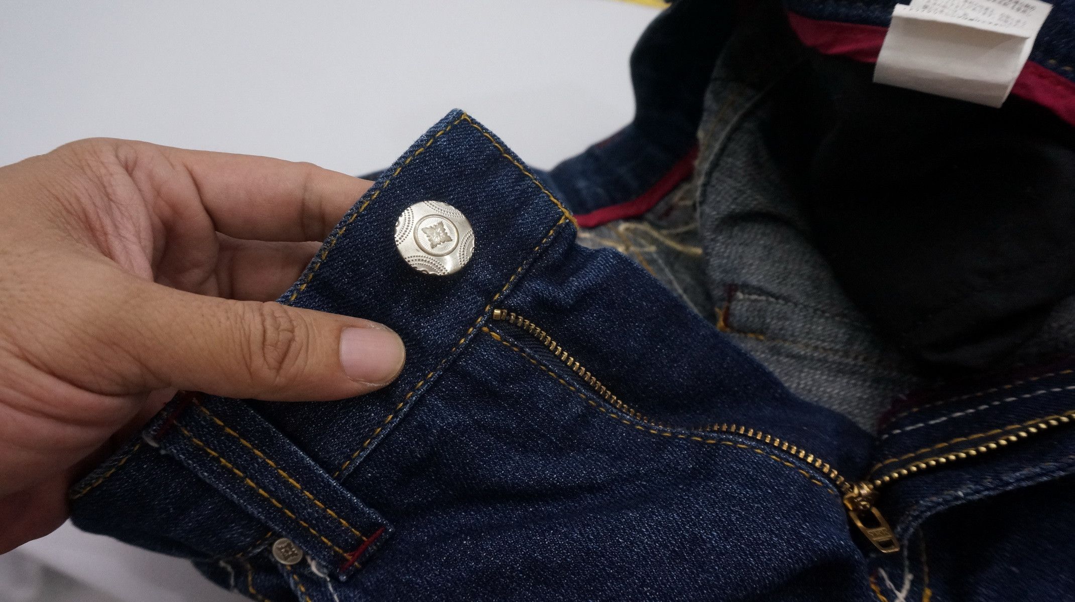 Japanese Brand FUJIN & RAIJIN Sukajan Japan Embroidered Shorts Denim Size US 32 / EU 48 - 14 Thumbnail