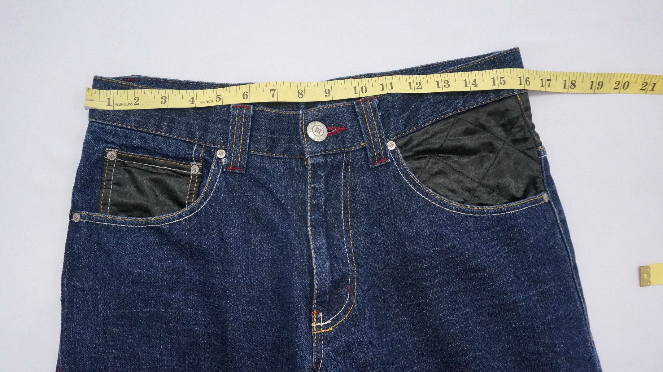Japanese Brand FUJIN & RAIJIN Sukajan Japan Embroidered Shorts Denim Size US 32 / EU 48 - 7 Thumbnail