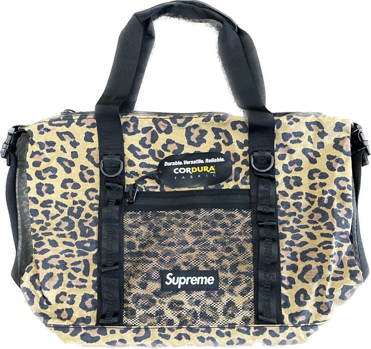 Supreme Supreme Leopard Zip Tote | Grailed