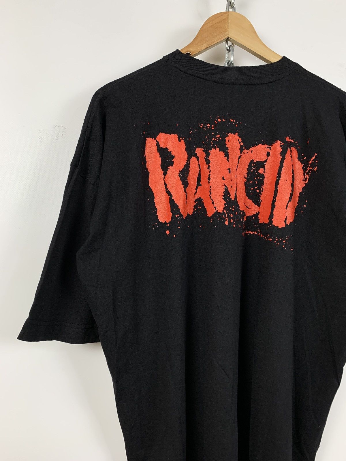 Band Tees Vintage Rancid And Out Come the Wolves Black Band T-Shirt Size US XL / EU 56 / 4 - 8 Thumbnail