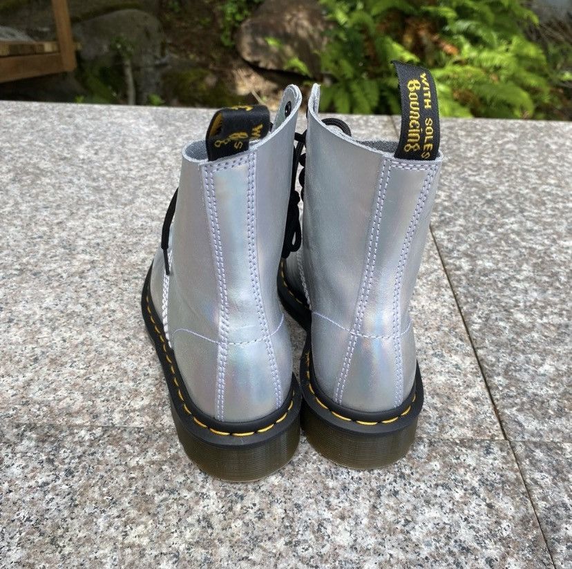 Dr. Martens Dr. Martens holographic boots Grailed