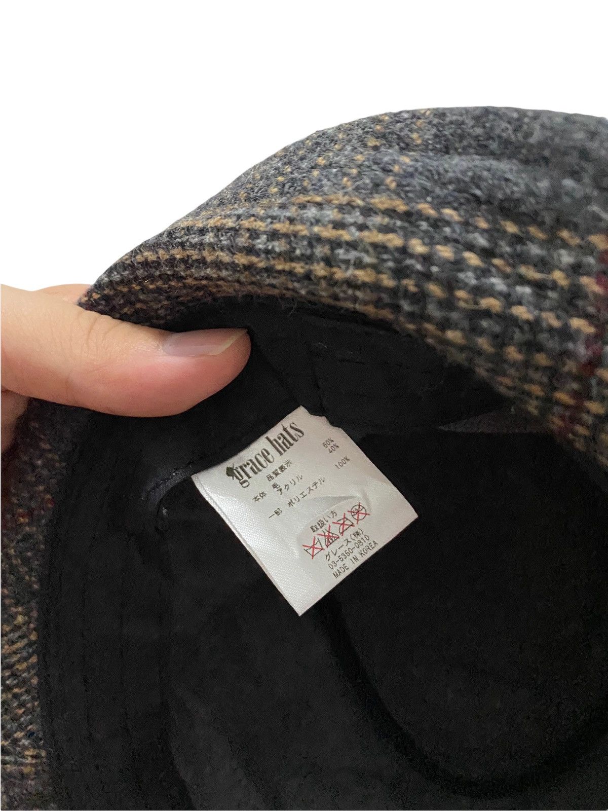 Japanese Brand Japanese Designer Grace Baretta Hat Size ONE SIZE - 5 Thumbnail