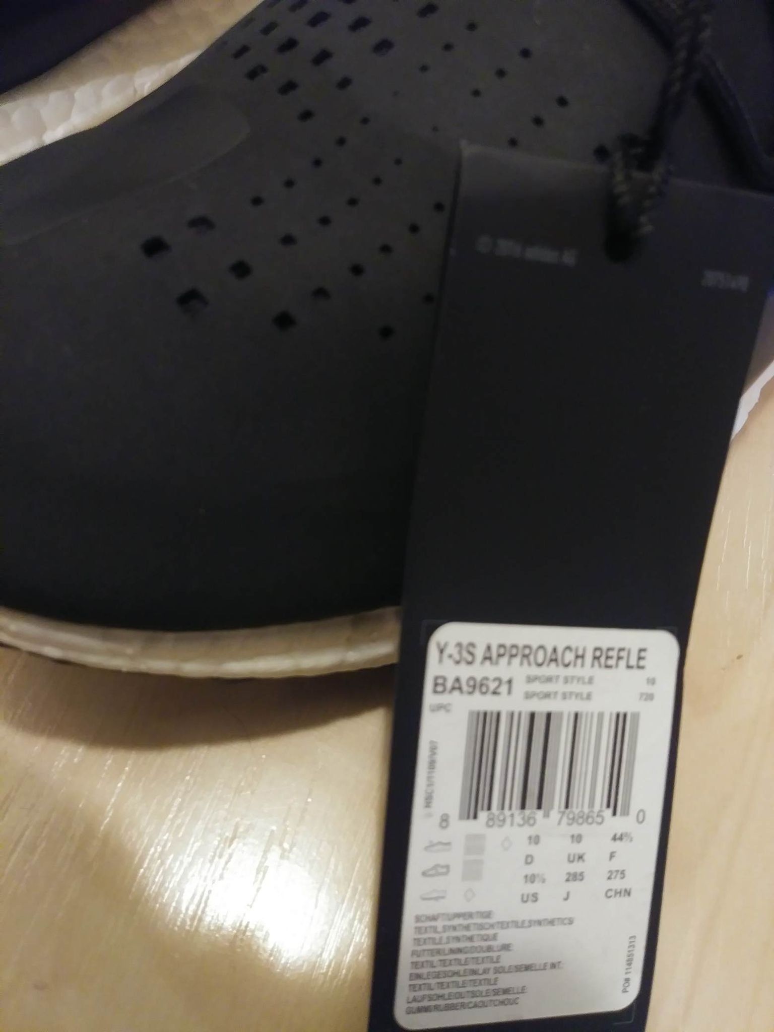 Adidas Y-3 Sport Approach Reflect 10.5 New in Box Size US 10.5 / EU 43-44 - 9 Thumbnail