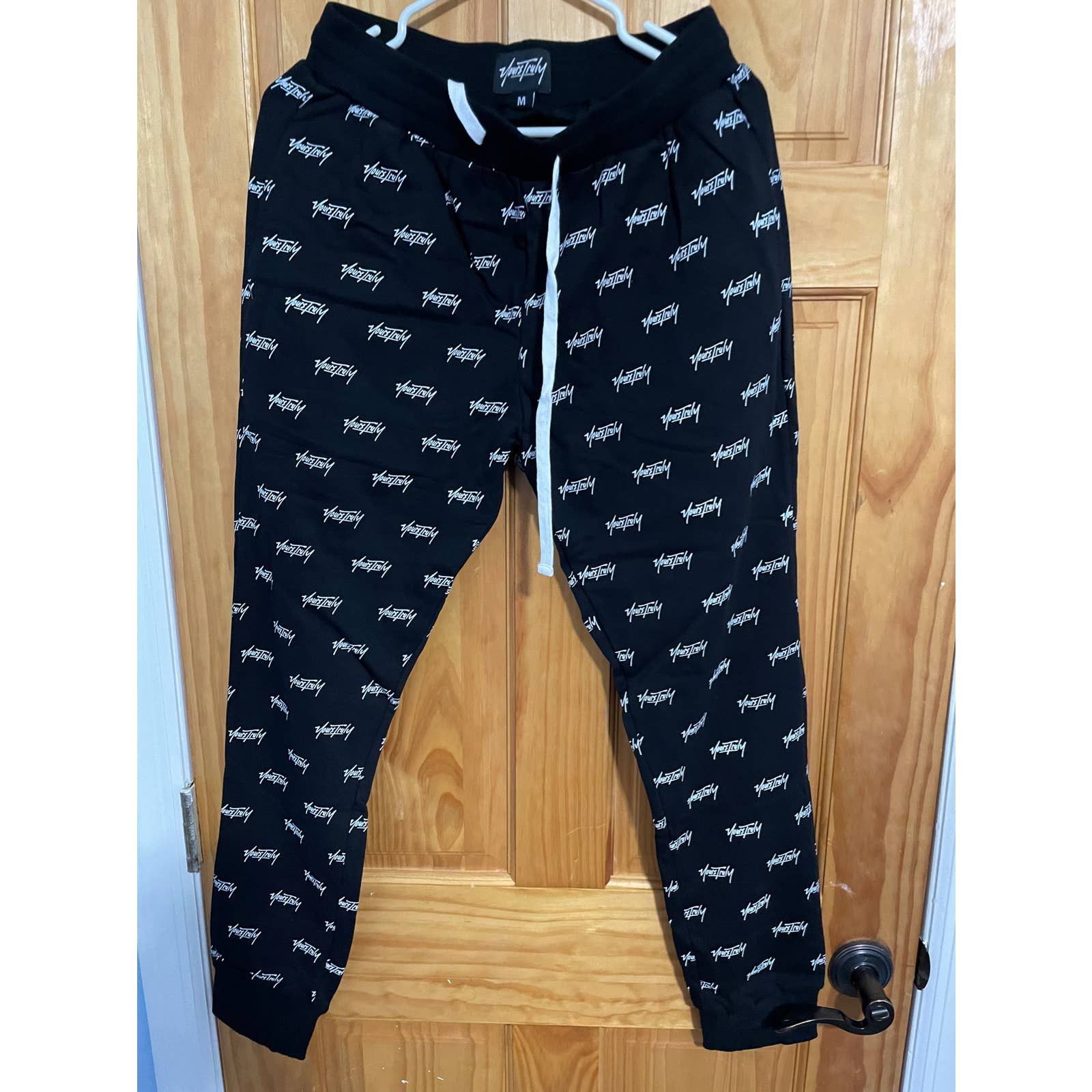 Yours Truly Clothing by Phora Original All over logo joggers