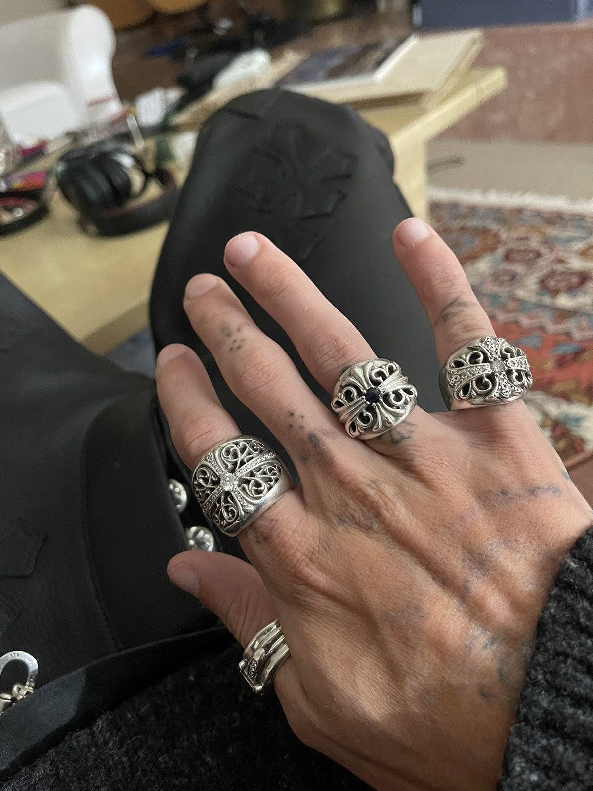 Chrome hearts hot sale keeper ring