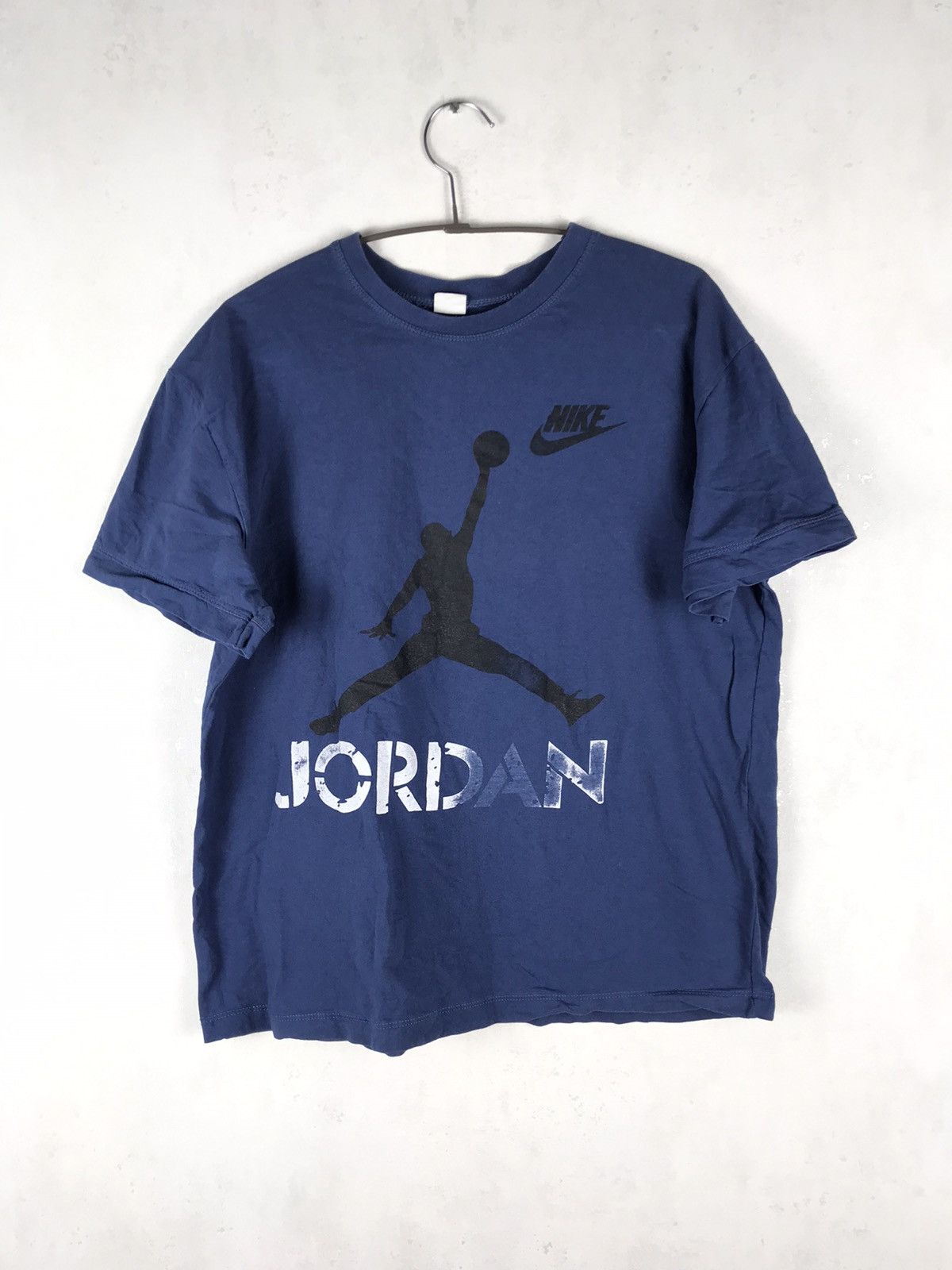 Nike 1990’s RARE Nike Jordan t-shirt Size US S / EU 44-46 / 1 - 1 Thumbnail