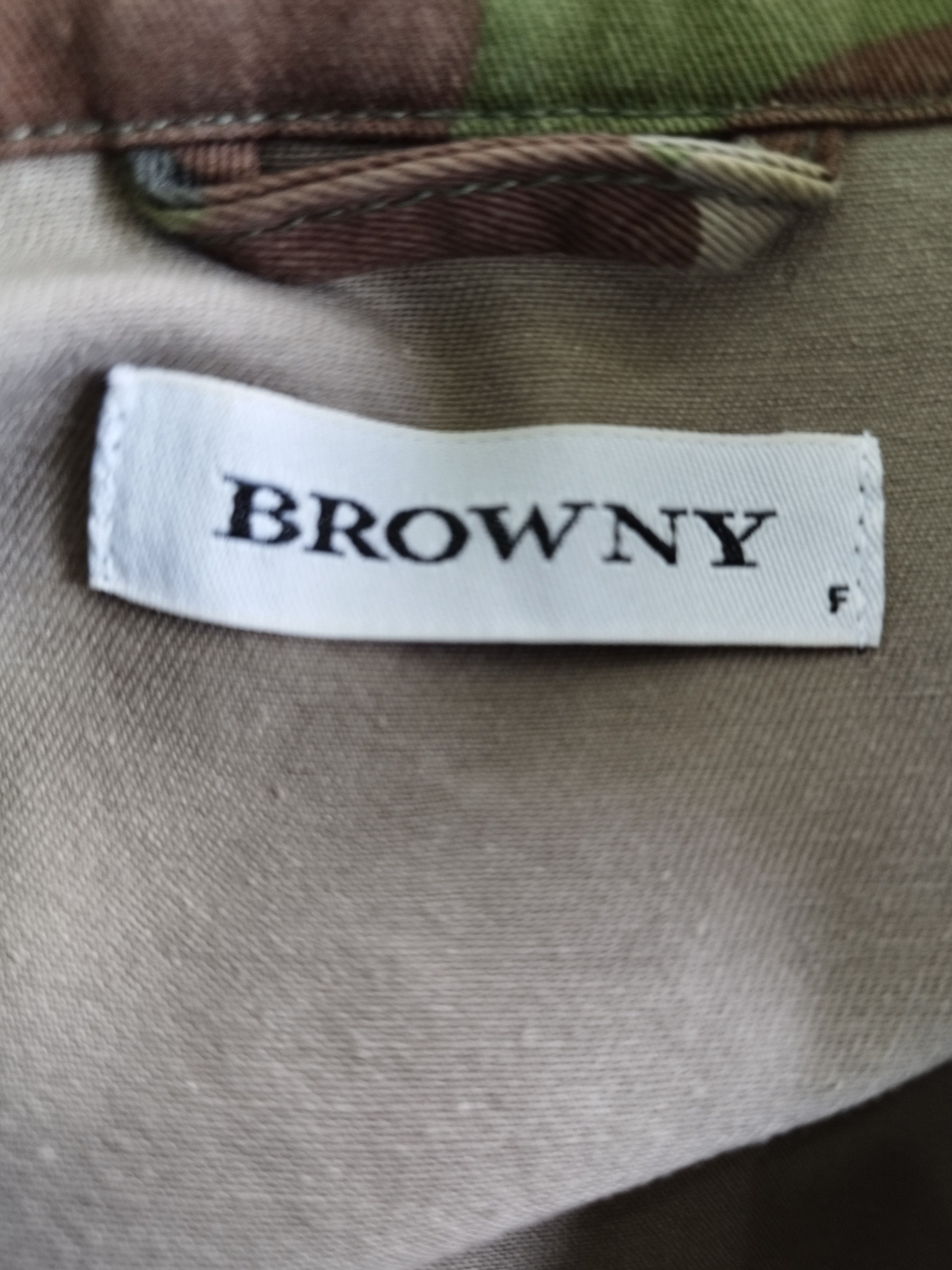 Japanese Brand Browny jacket Camouflage military design Size US S / EU 44-46 / 1 - 5 Thumbnail