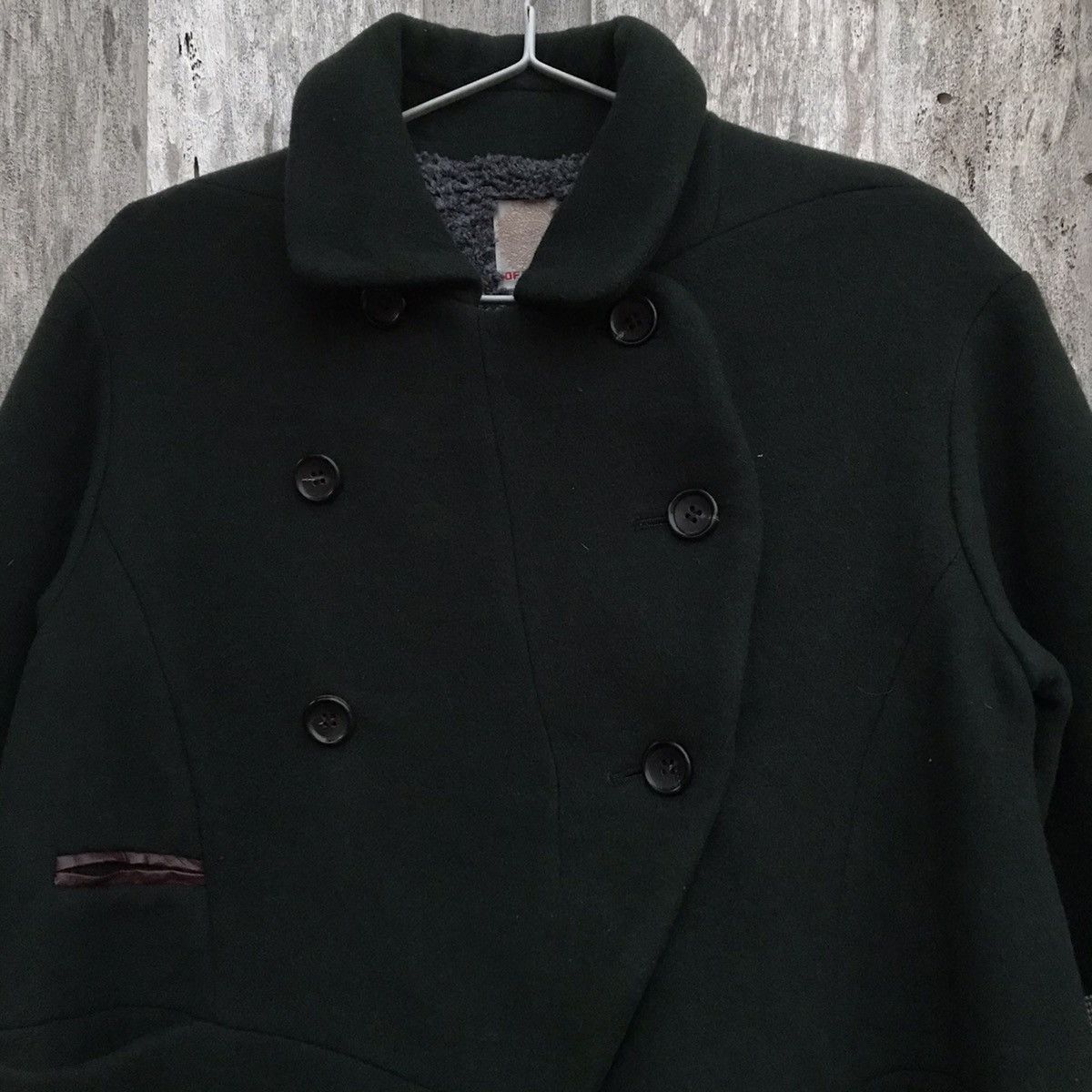 Designer × Japanese Brand Kofta Double Breasted Wool Coat Jacket Made In Japan Size M / US 6-8 / IT 42-44 - 2 Thumbnail