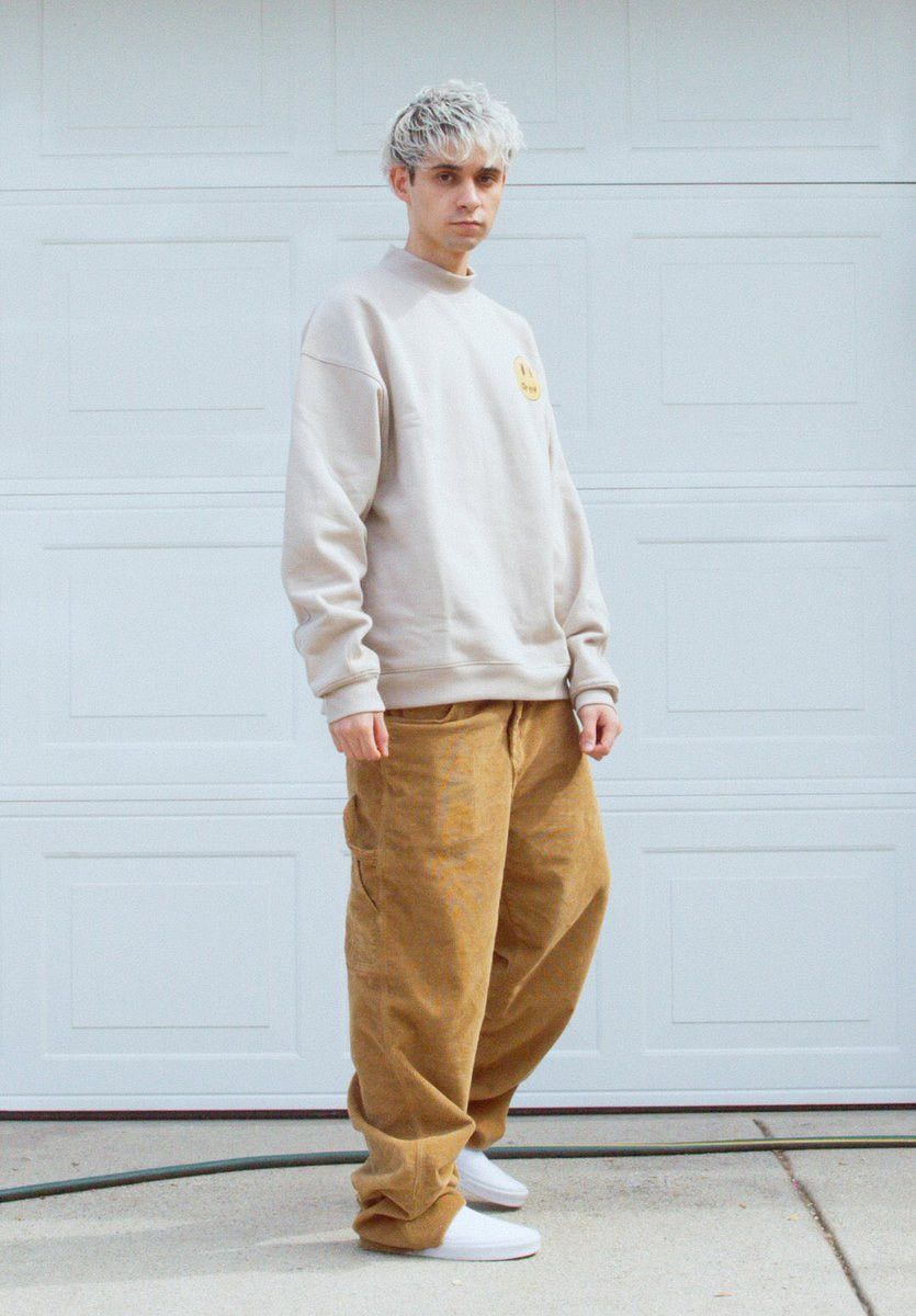 Drew House Drew House - Mock Neck Sweatshirt Size US L / EU 52-54 / 3 - 2 Thumbnail