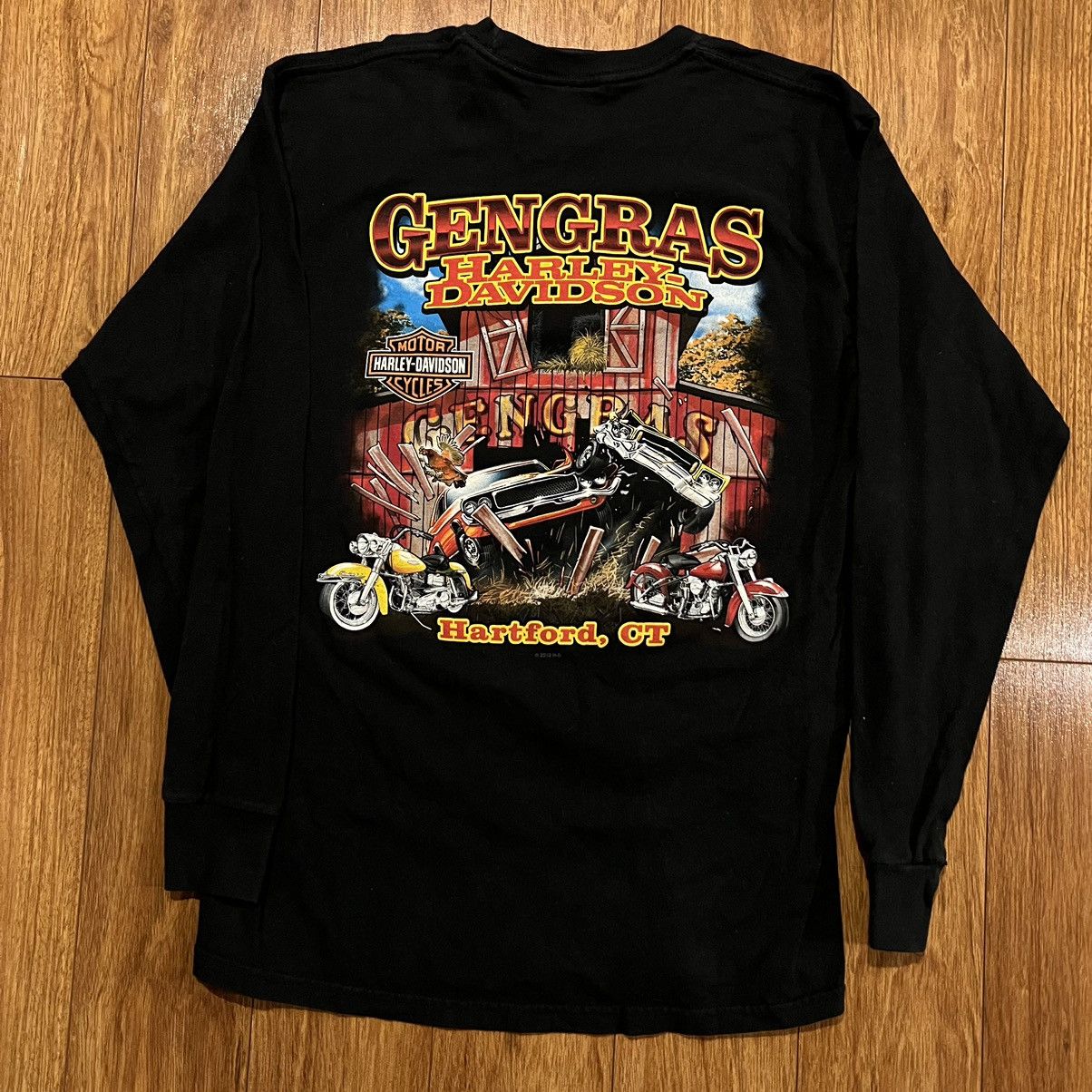 Harley Davidson Harley Davidson Long Sleeve Tee Size US M / EU 48-50 / 2 - 2 Thumbnail