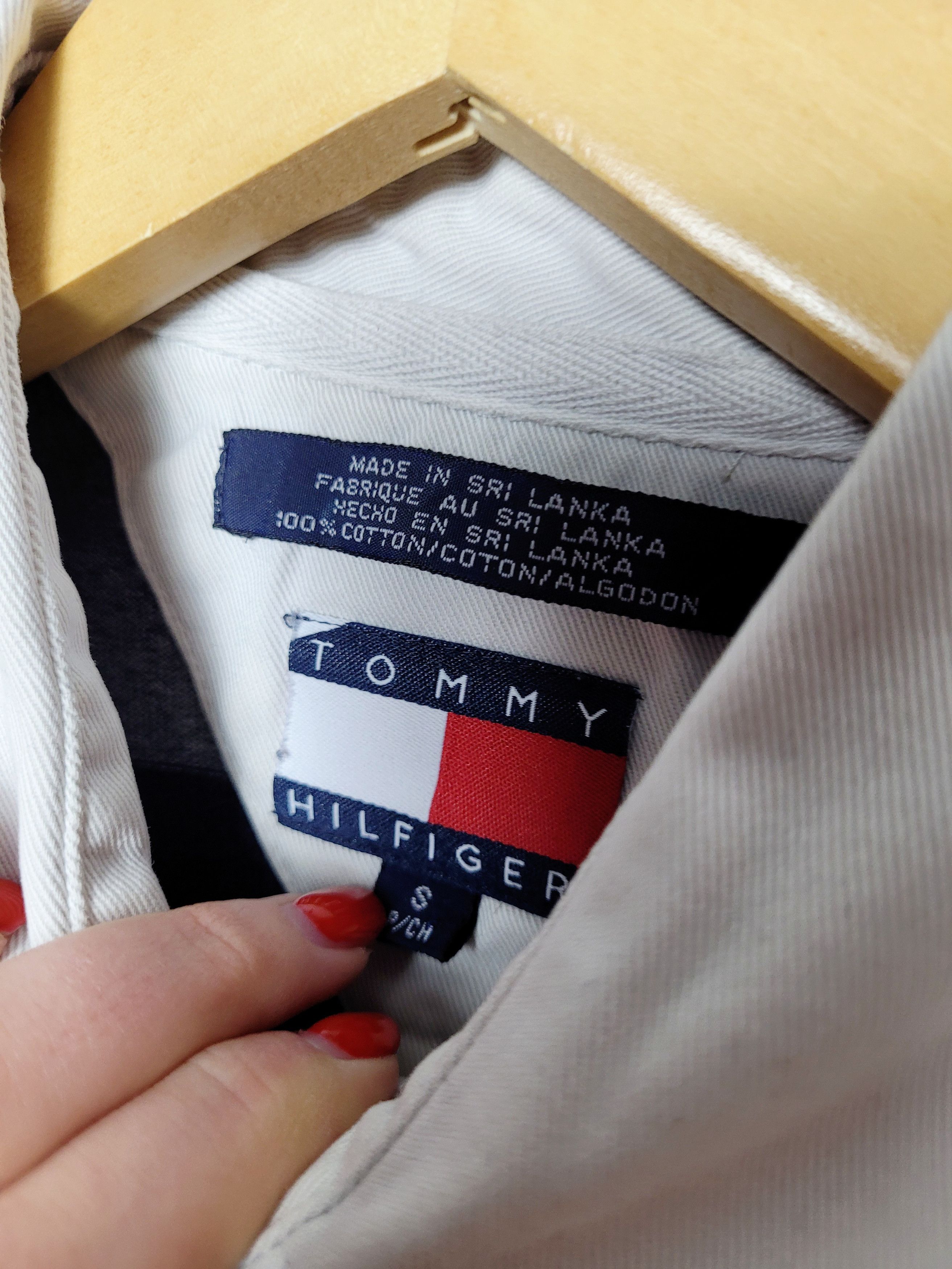 Tommy Hilfiger × Vintage Tommy Hilfiger vintage rugby sweatshirt Size US S / EU 44-46 / 1 - 5 Thumbnail