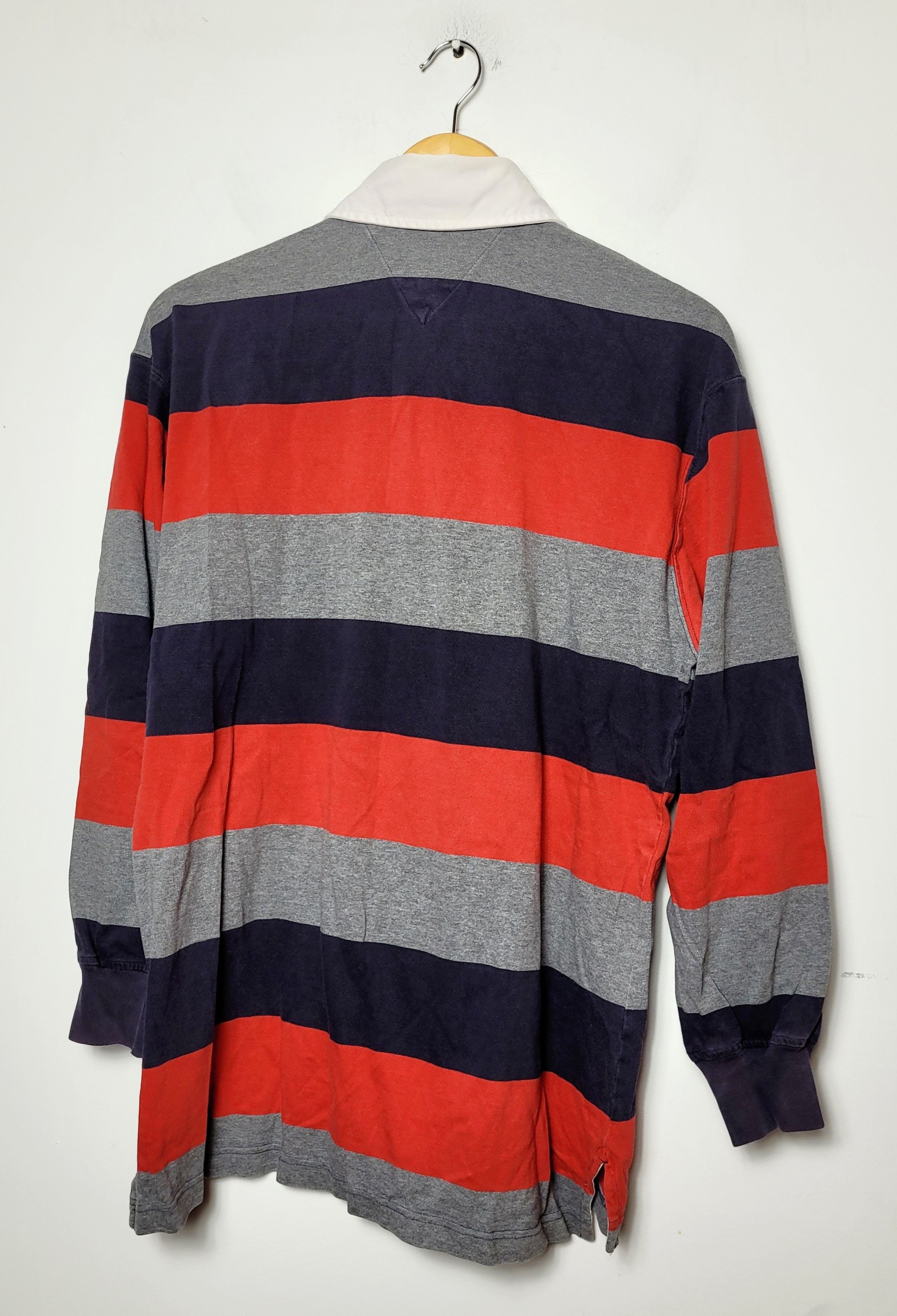 Tommy Hilfiger × Vintage Tommy Hilfiger vintage rugby sweatshirt Size US S / EU 44-46 / 1 - 3 Thumbnail
