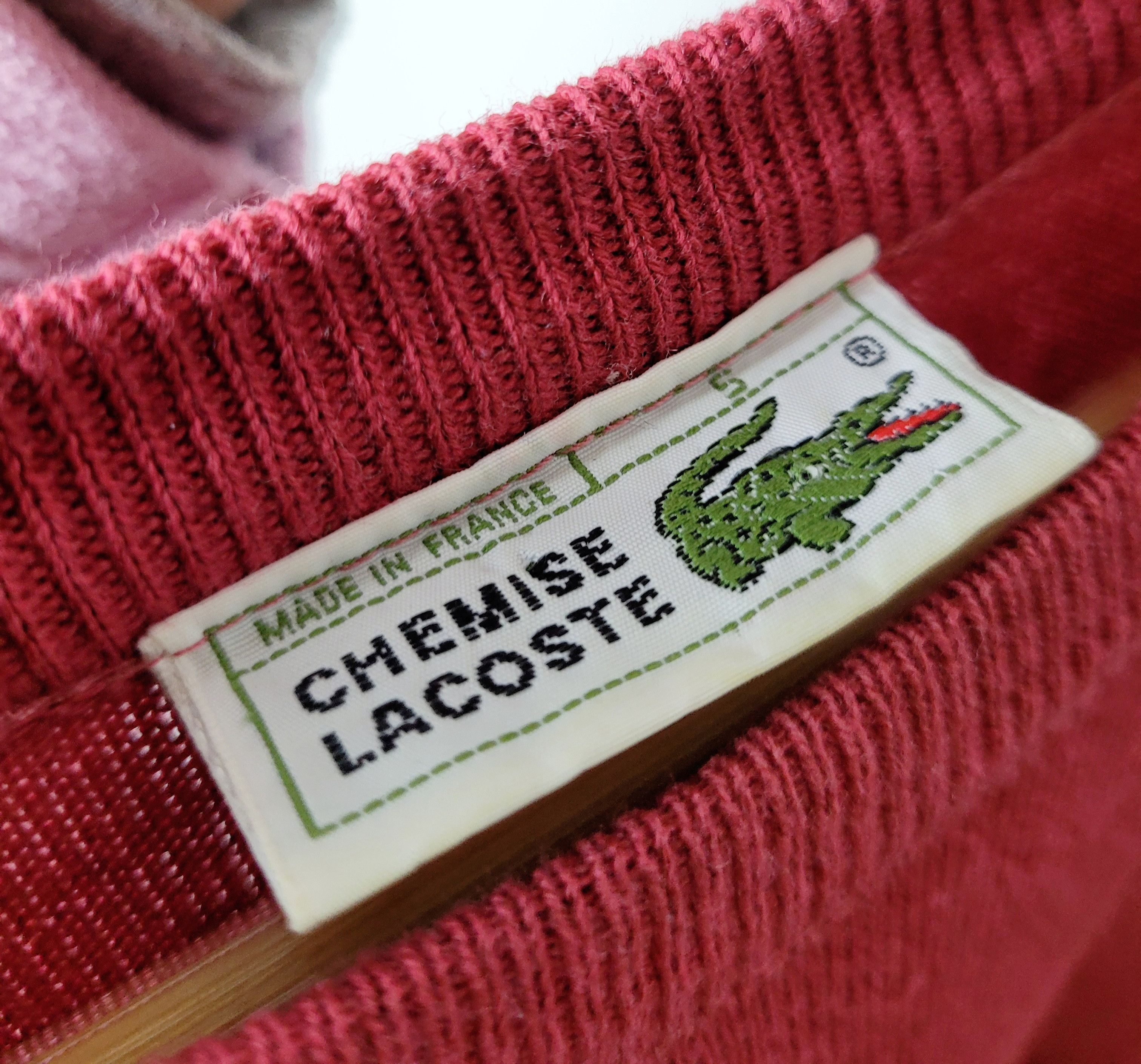 Lacoste × Vintage Lacoste Made in France vintage knitwear sweater Size US XL / EU 56 / 4 - 7 Thumbnail