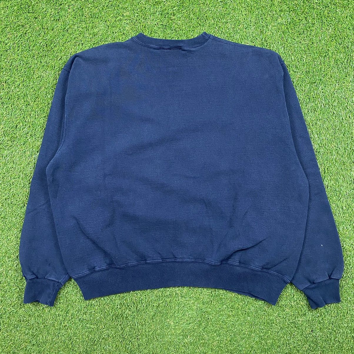 Champion Vintage Champion Crewneck Sweatshirt Size XXL Navy Size US XXL / EU 58 / 5 - 5 Thumbnail