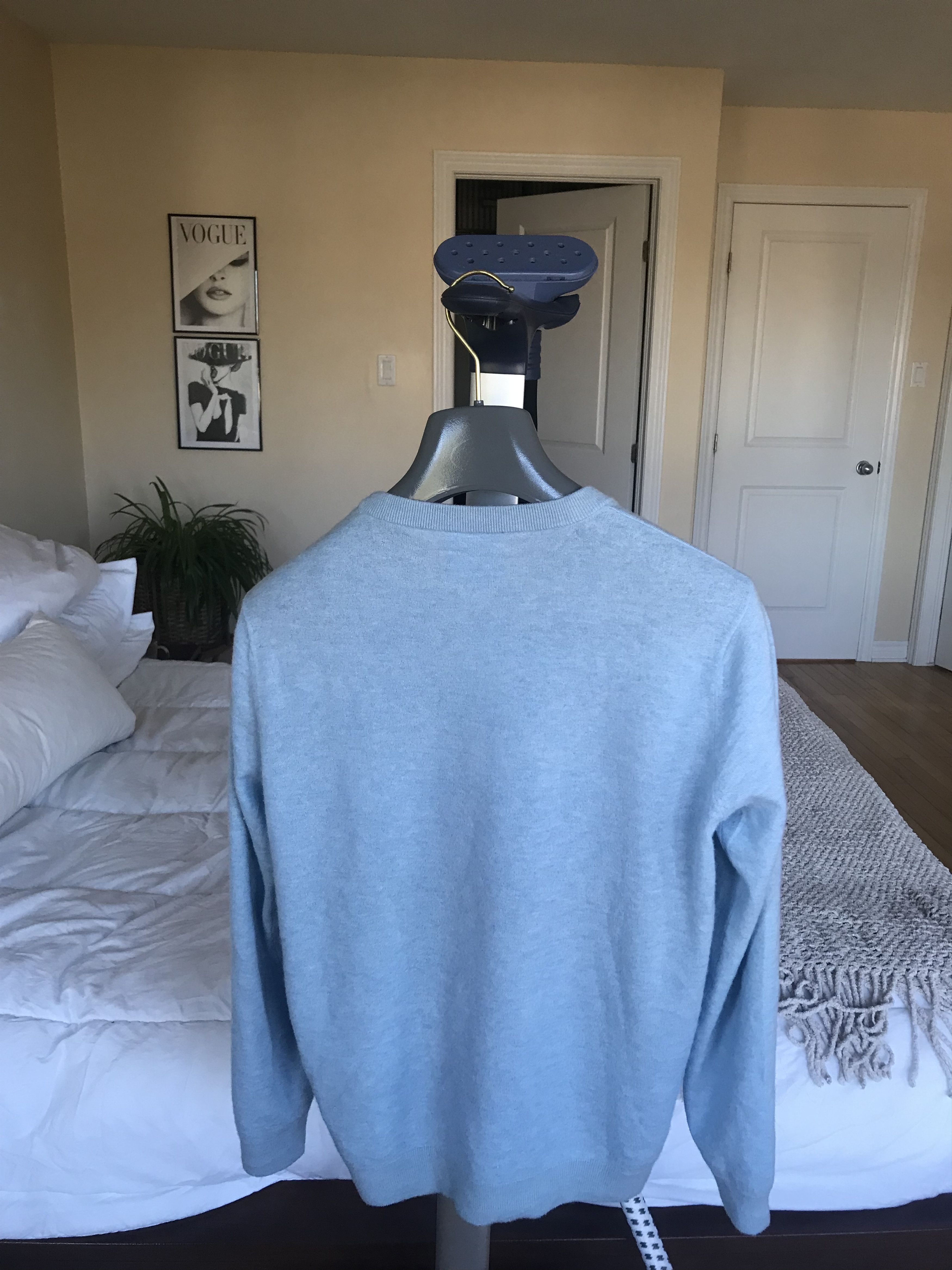 Armani × Armani Collezioni × Giorgio Armani Armani Collezioni baby blue Cashmere sweater small Size US S / EU 44-46 / 1 - 5 Thumbnail