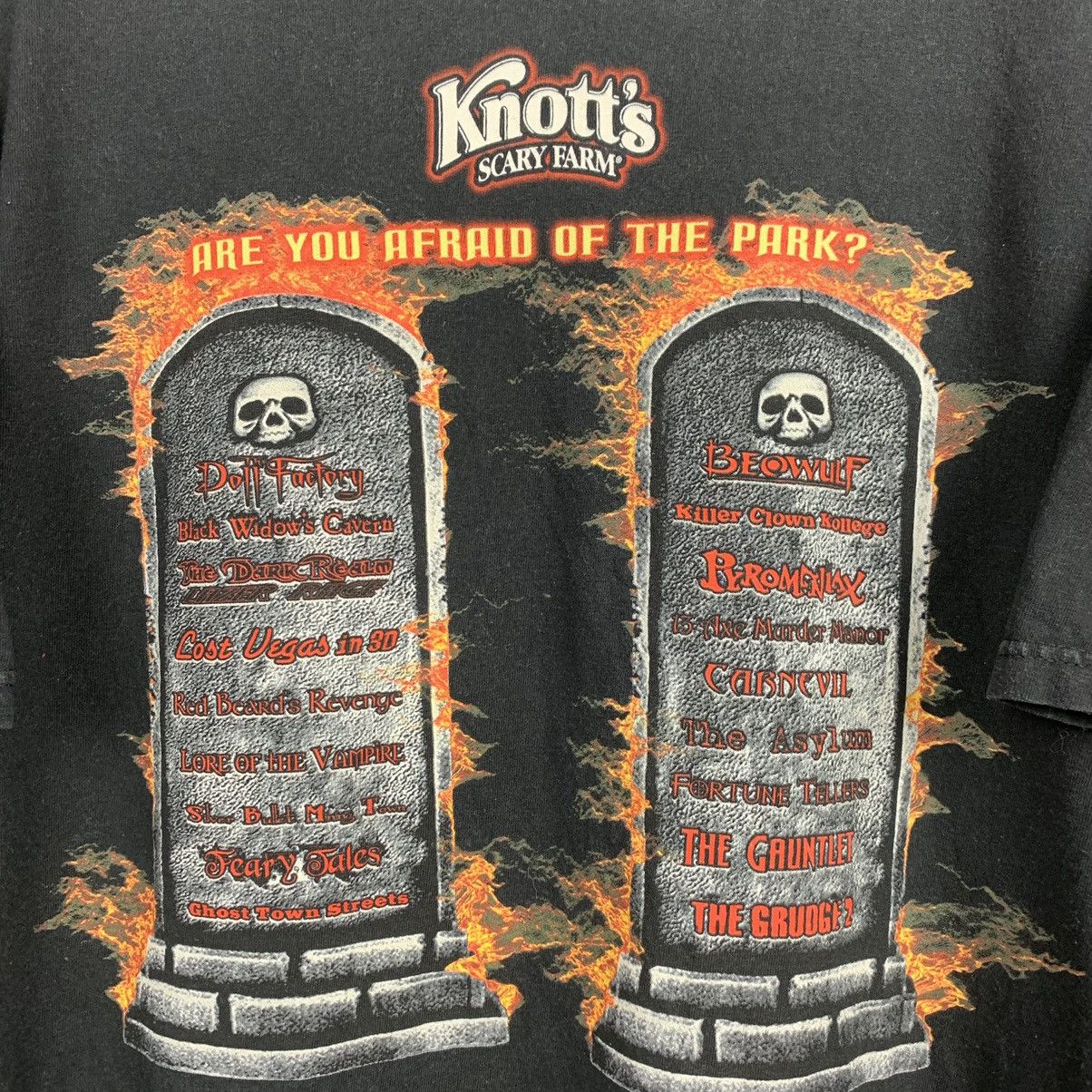 Vintage vintage knotts scary farm 2007 Size US XL / EU 56 / 4 - 4 Thumbnail