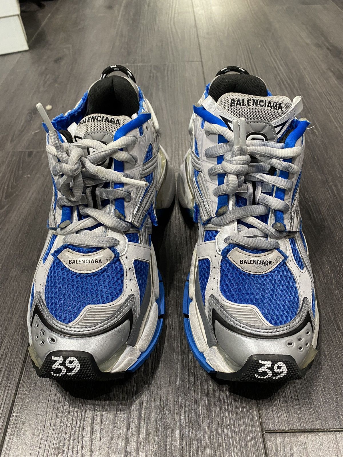 Balenciaga Balenciaga Runner Blue White Size 9W US Grailed