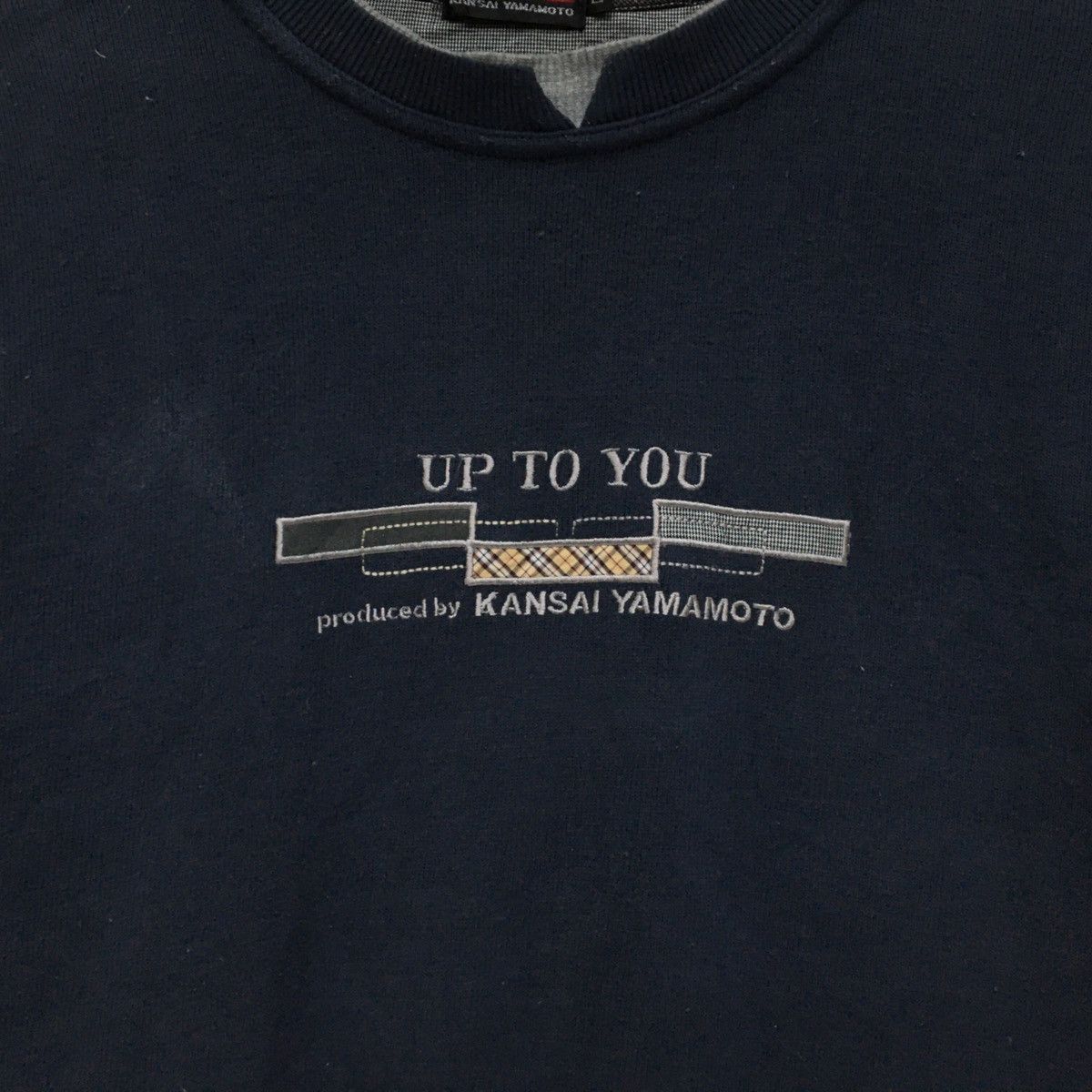 Kansai Yamamoto Kansai Yamamoto Up To You Sweatshirt Embroidered Spell Out Size US M / EU 48-50 / 2 - 5 Thumbnail