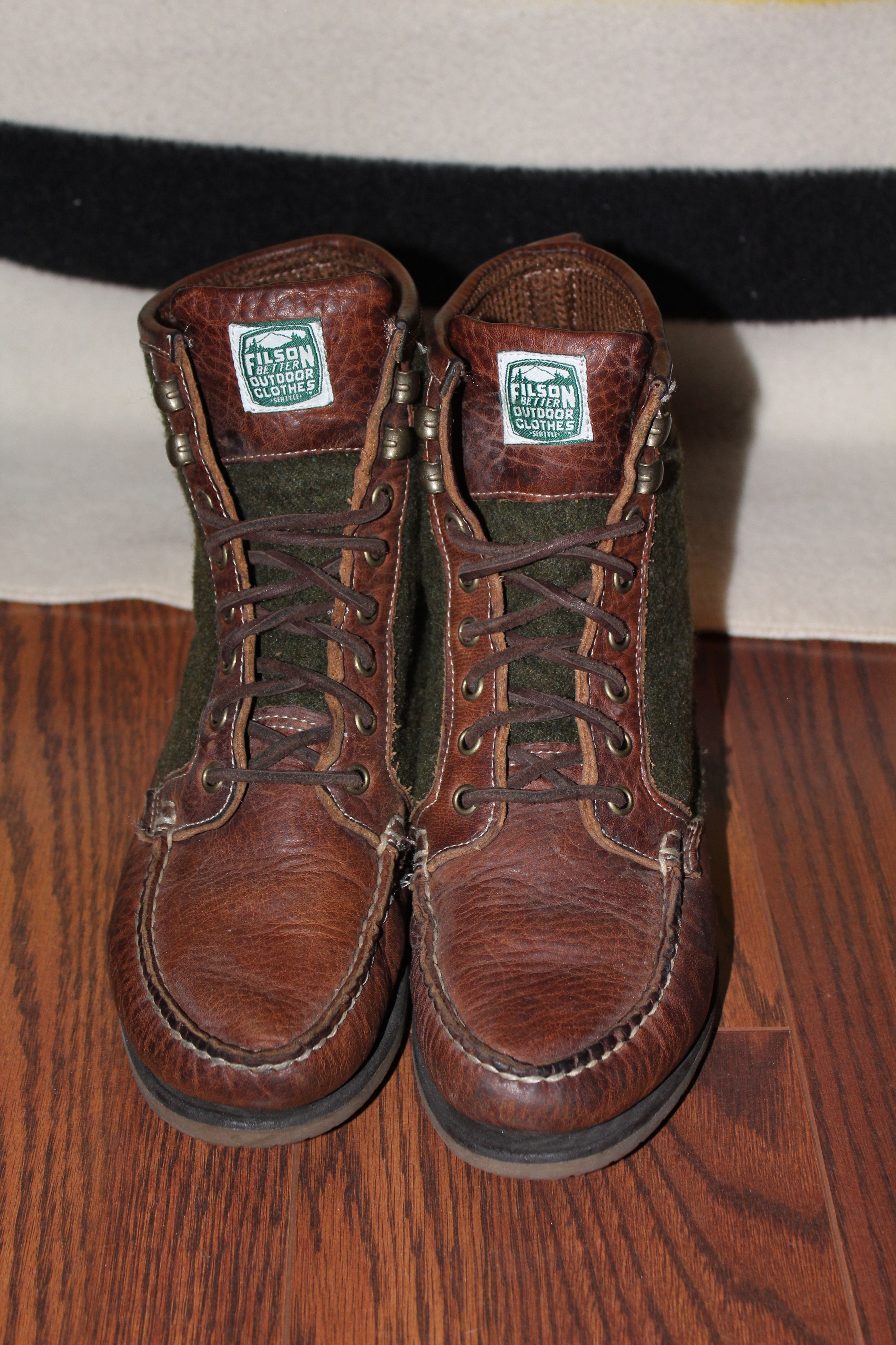 FILSON × SEBAGO : KETTLE BOOTS 茶系 実寸約29cm USED