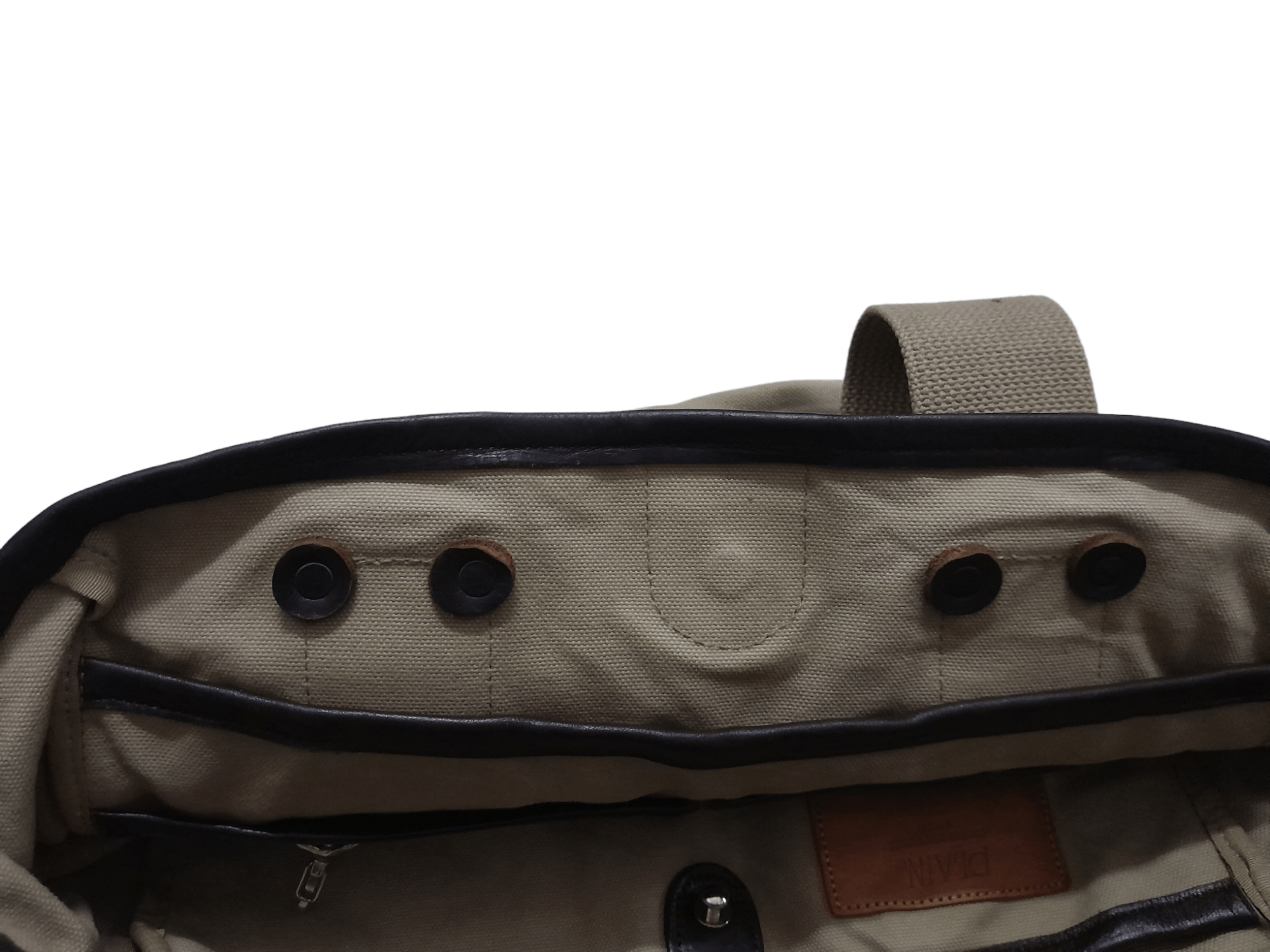 Japanese Brand × Leather Plain Japan Leather Hard Canvas Workers (E572) Size ONE SIZE - 7 Thumbnail