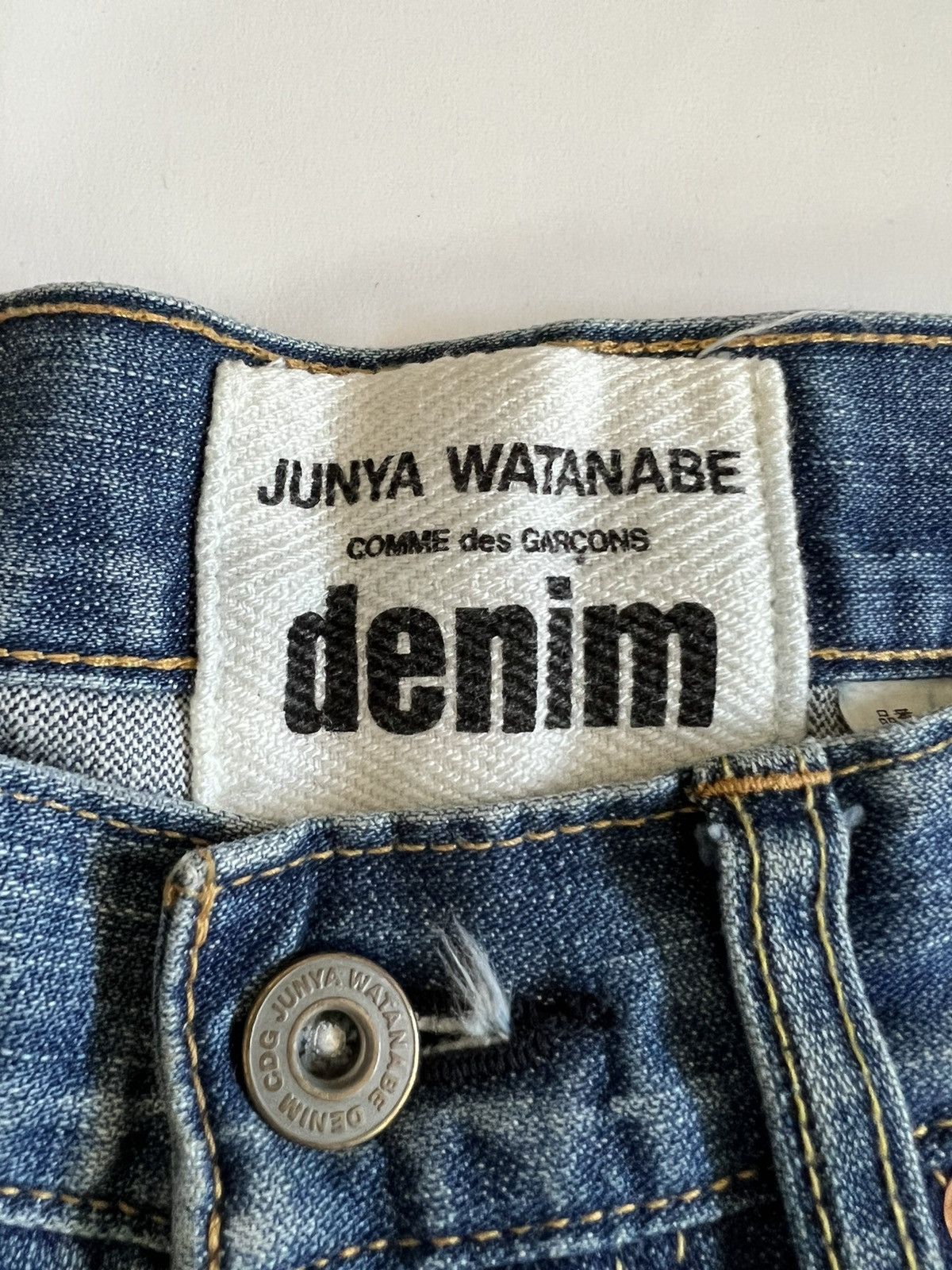 Junya Watanabe 85 Destroy Damage Denim Jeans