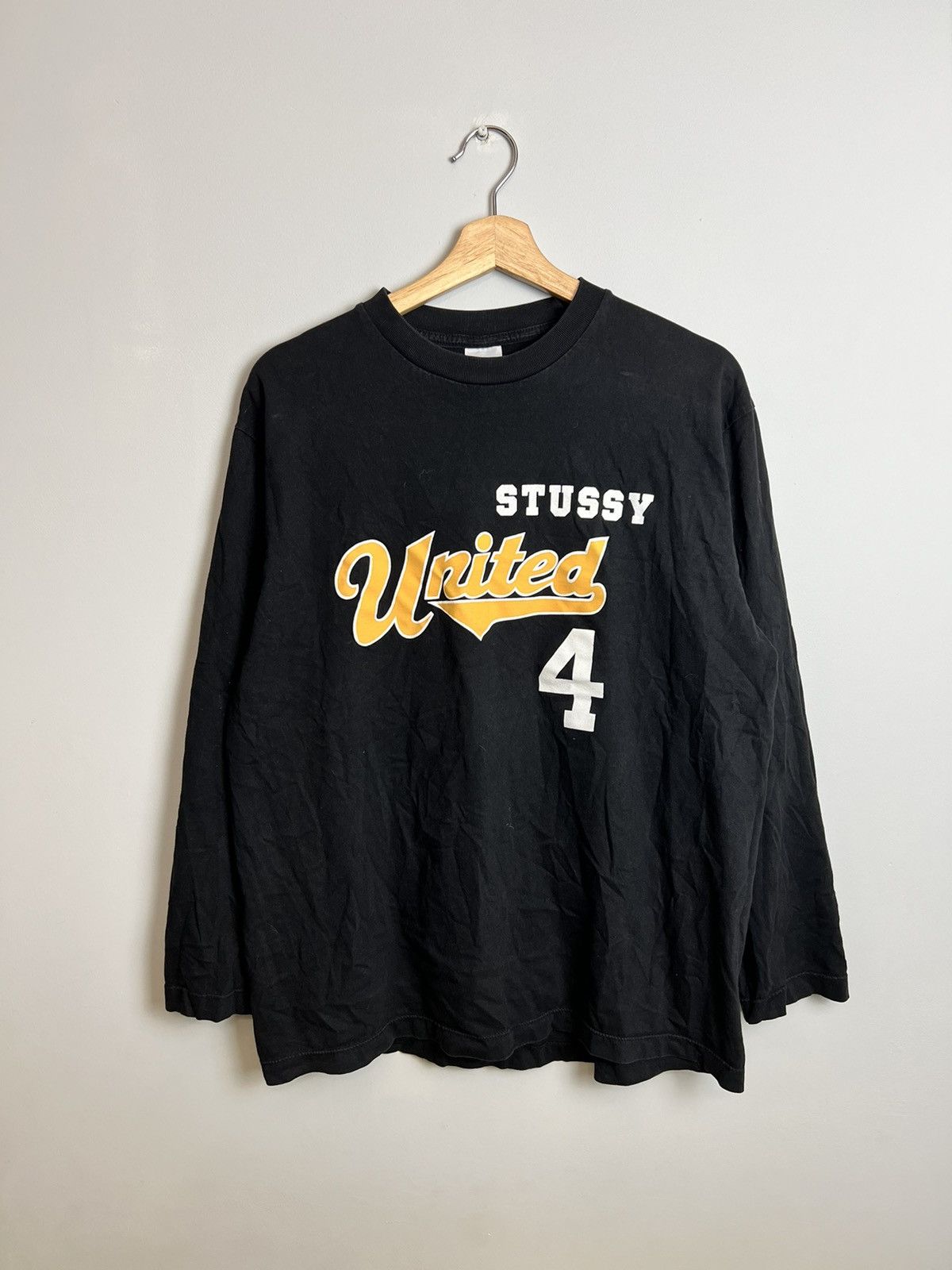 Stussy Vintage 00s Stussy United Double Sided Longsleeve Hype Size US M / EU 48-50 / 2 - 1 Thumbnail