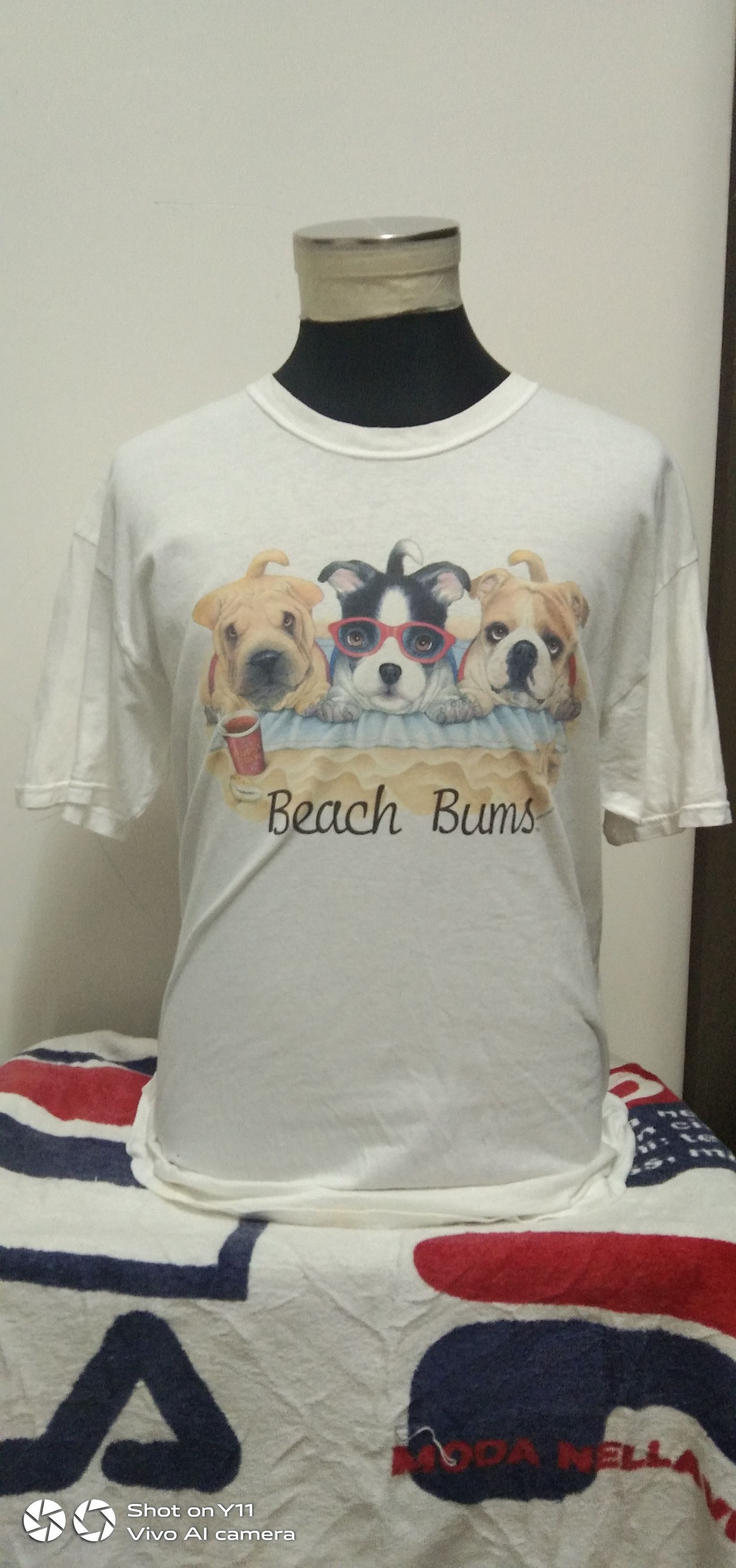 VINTAGE BEACH BUMS 90S TEE VERY RARE
