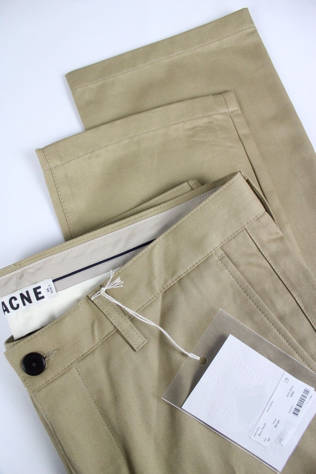 Acne Studios ACNE ROC TWILL 52 EU Chino Pants Size US 36 / EU 52 - 1 Thumbnail