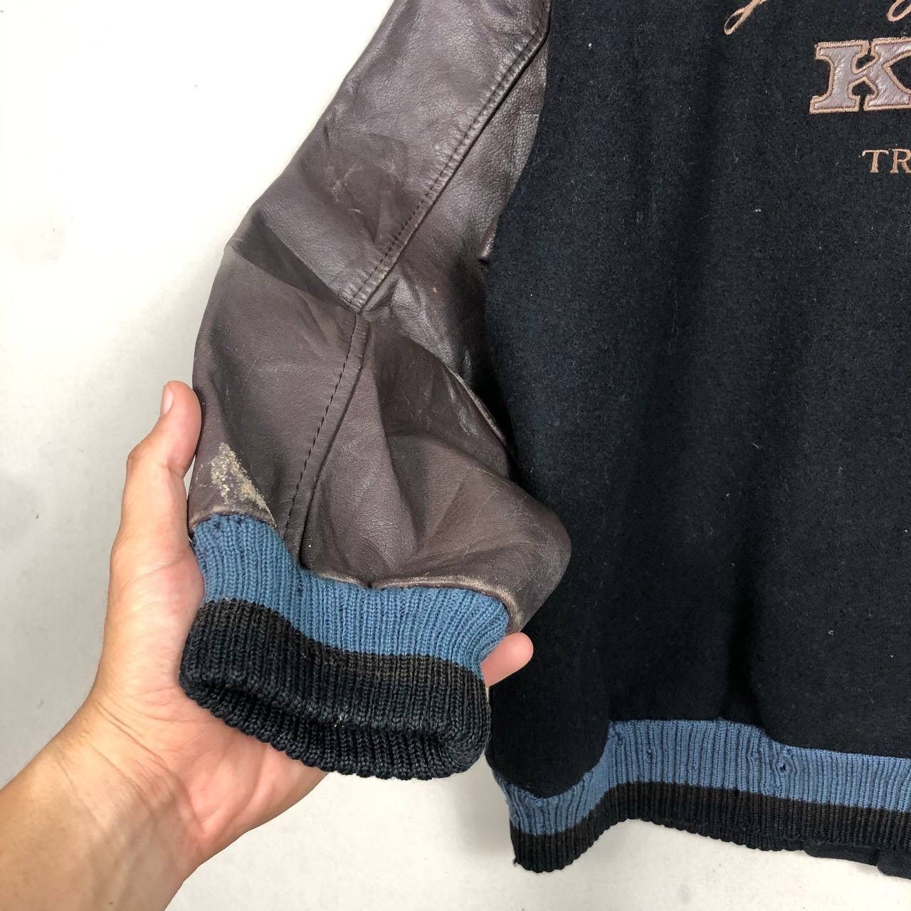 Other Vtg 80’s Kent Grunge Destroyed Varsity Stadium Jacket Size US L / EU 52-54 / 3 - 10 Thumbnail