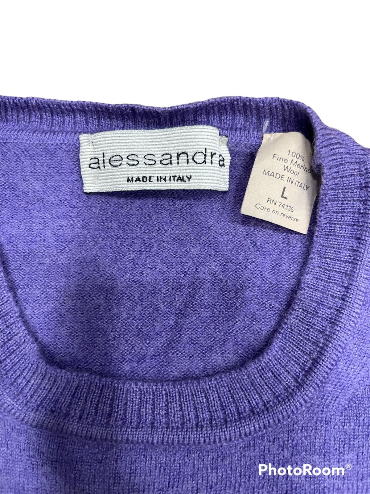 Designer Alessandra x Italian Designer Longsleeve Shirt Size L / US 10 / IT 46 - 4 Thumbnail