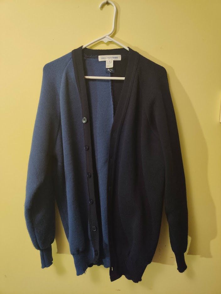Comme des Garcons SHIRT CDG Shirt x Scotland Two-Tone Cardigan Size US M / EU 48-50 / 2 - 1 Thumbnail