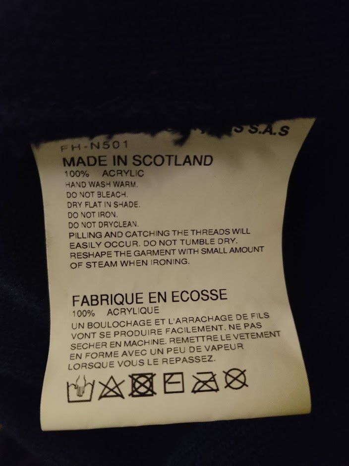Comme des Garcons SHIRT CDG Shirt x Scotland Two-Tone Cardigan Size US M / EU 48-50 / 2 - 3 Thumbnail