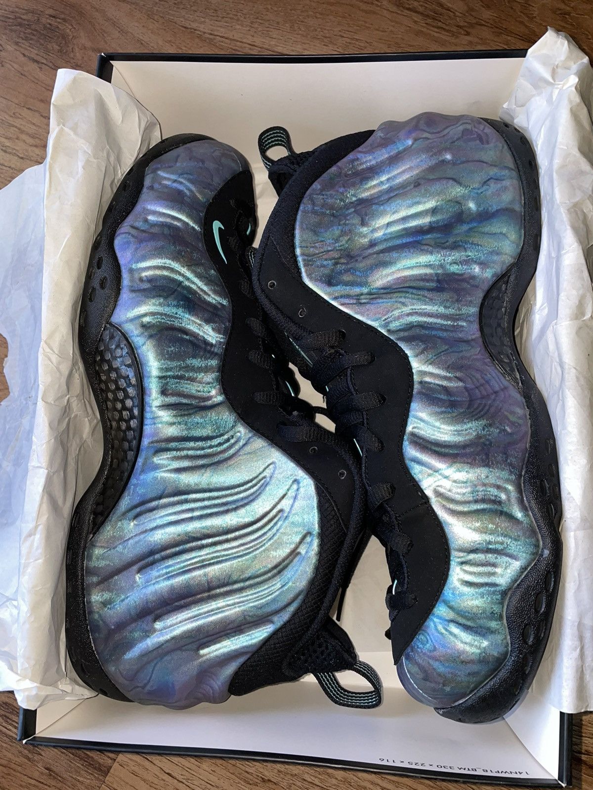 Nike Nike Air Foamposite One Premium Abalone Size US 12 / EU 45 - 1 Thumbnail